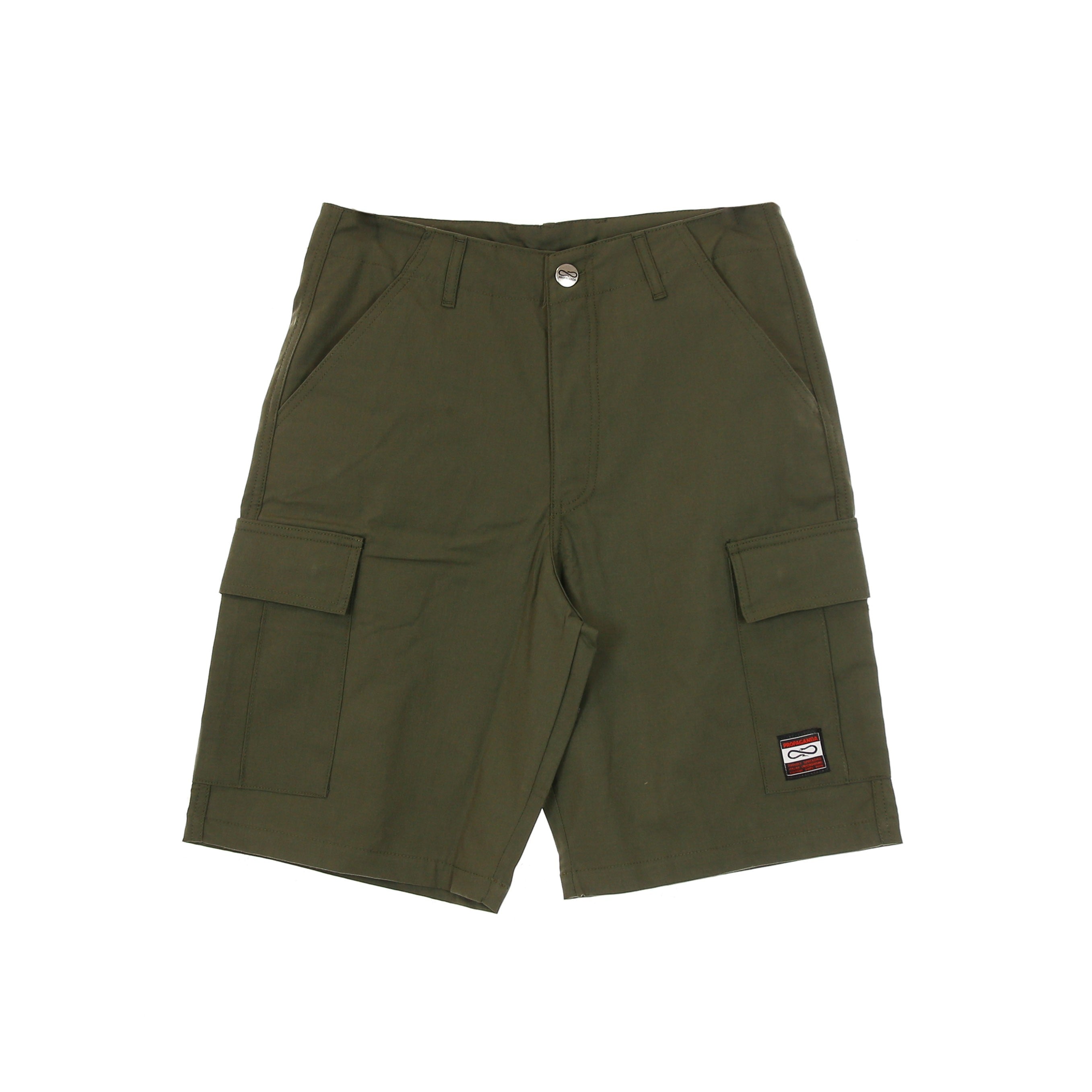 Red Label Cargo Men's Short Trousers Military Green