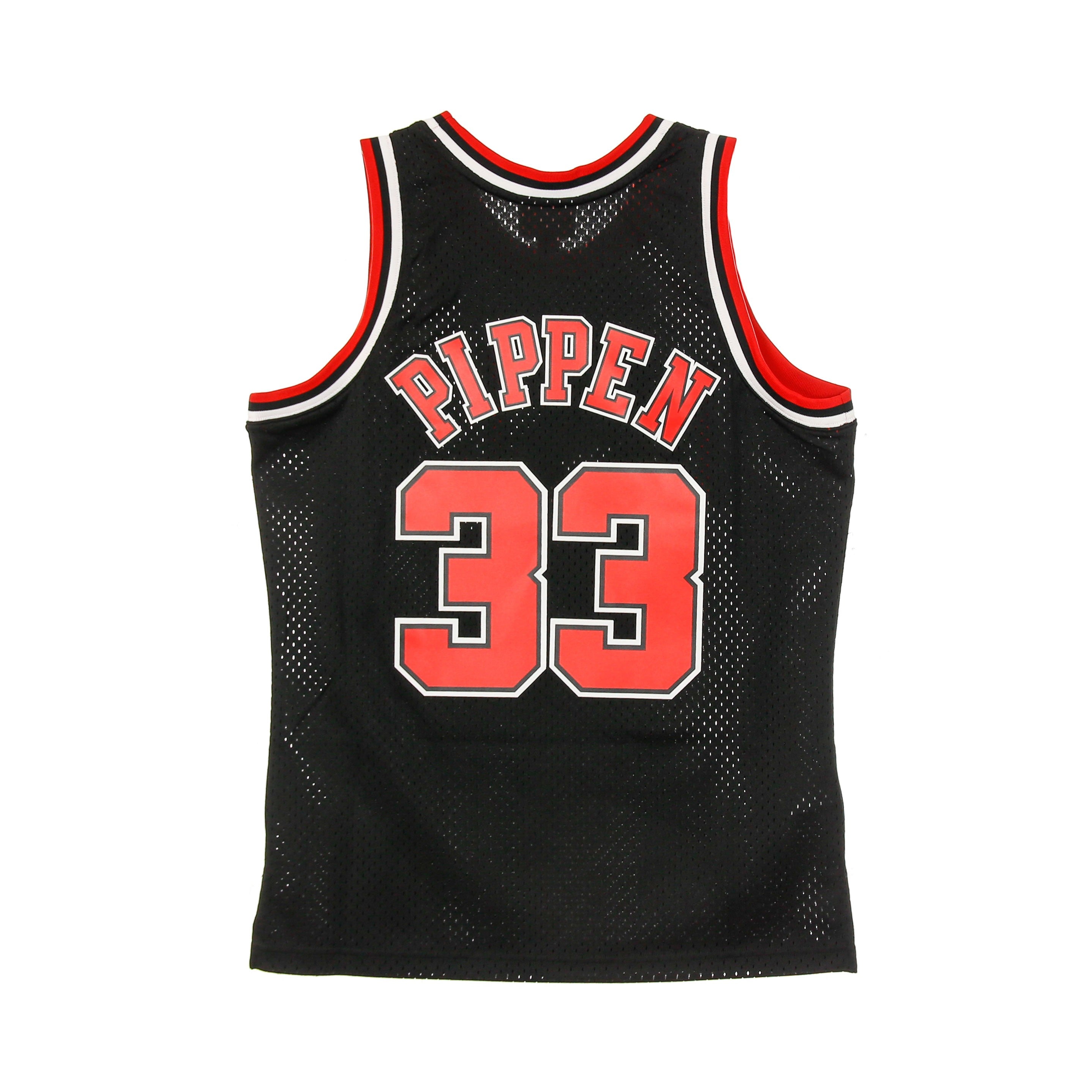 Herren-Basketball-Tanktop Nba Swingman-Trikot Nr. 33 Scottie Pippen 1997–98 Chibul Original-Teamfarben