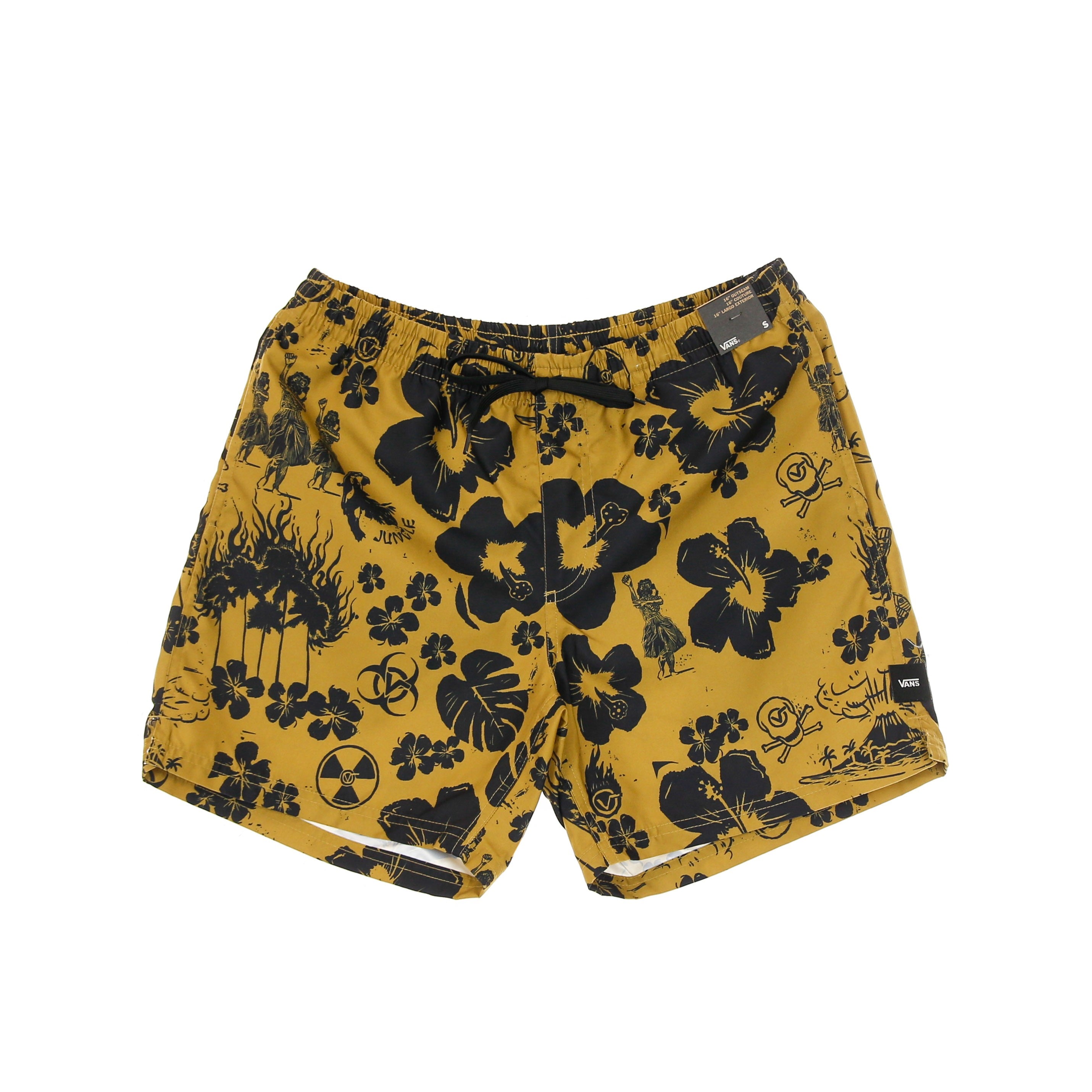 Vans, Pantaloncino Uomo Mixed Volley Shorts, Dark Aloha