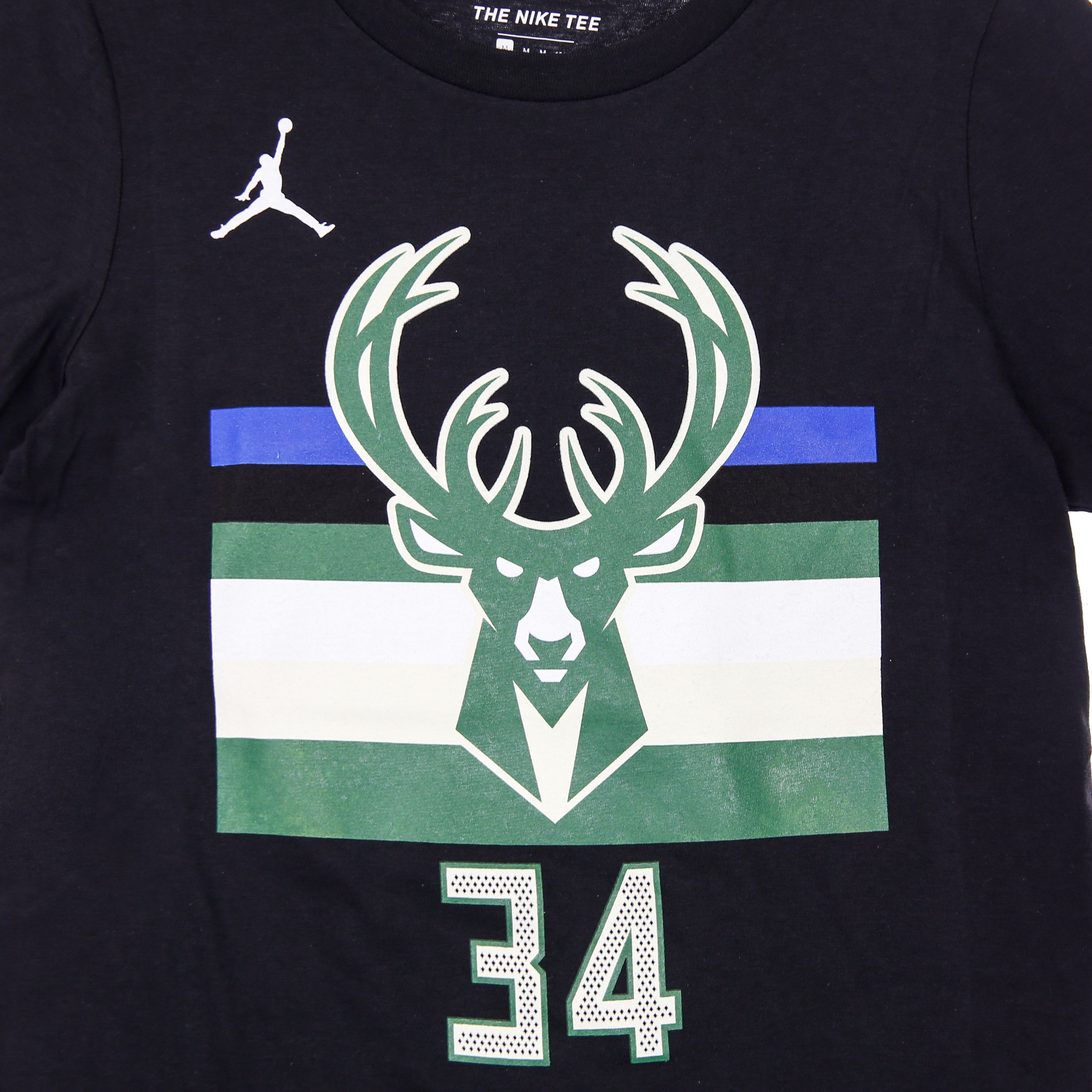 Jordan Nba, Maglietta Ragazzo Nba Statement Edition Tee No 34 Giannis Antetokoumpo Milbuc, 