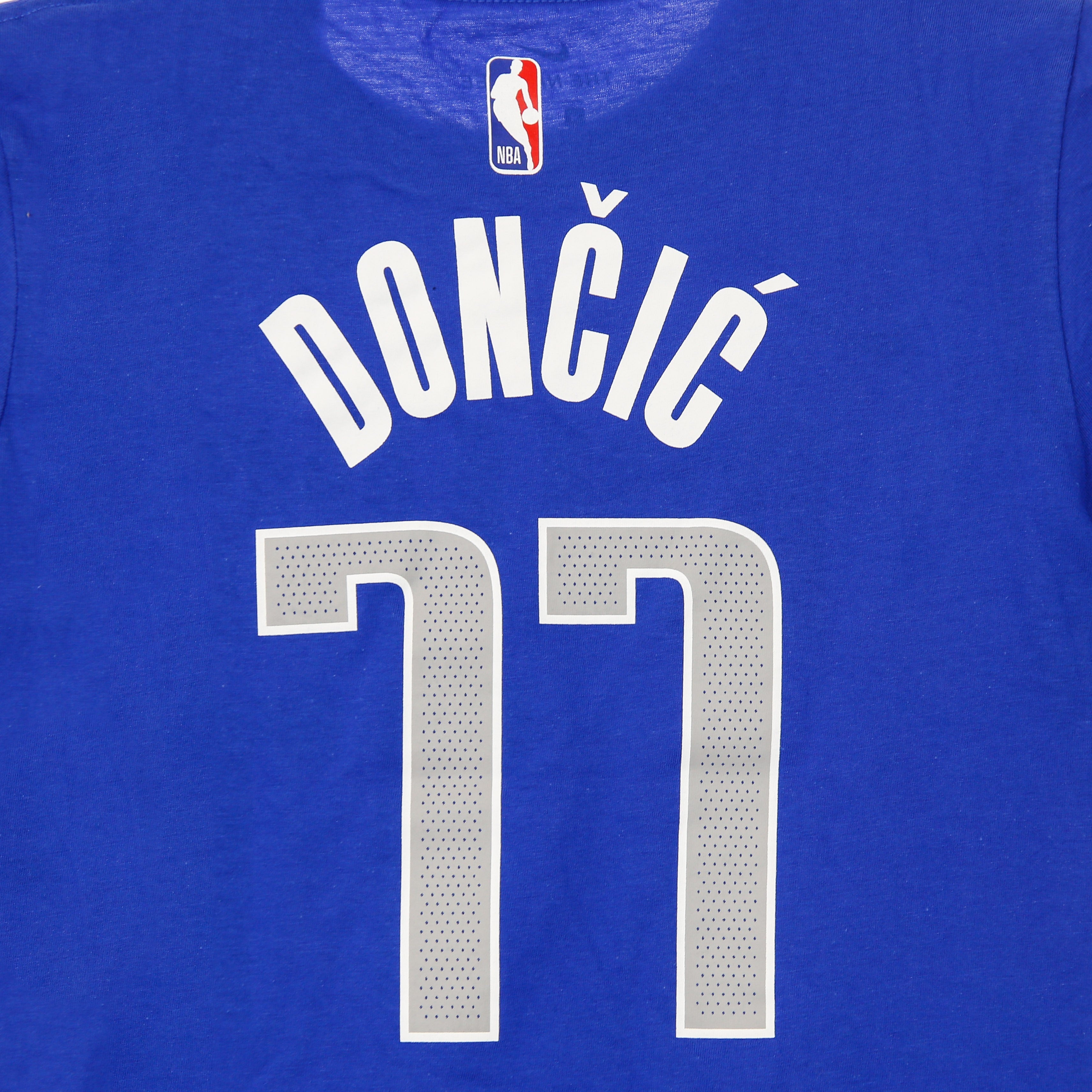 Nike Nba, Maglietta Ragazzo Nba Icon Edition Tee No 77 Luka Doncic Dalmav, 