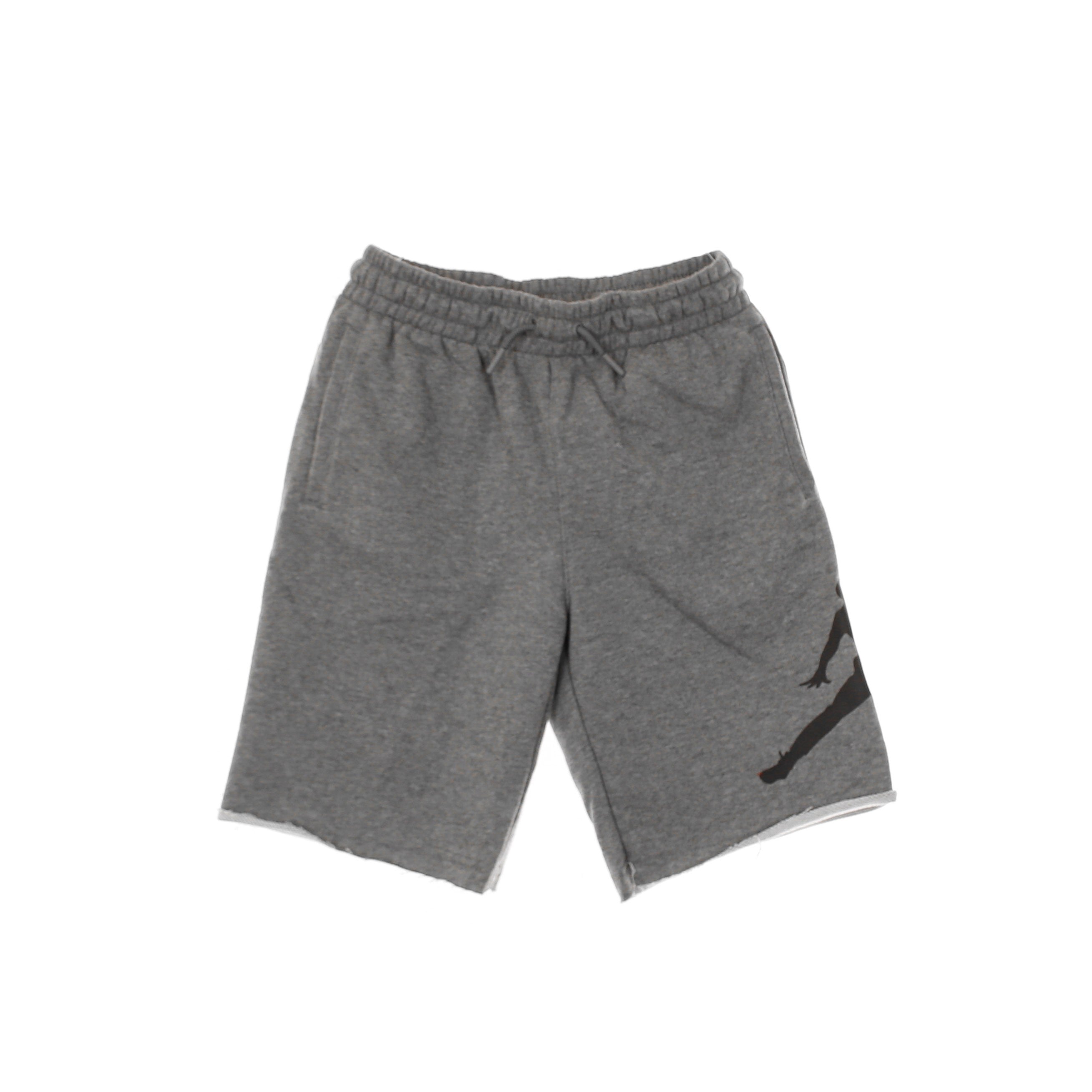 Short Tracksuit Pants for Boys Jumpman Air French Terry Short Gray Heather