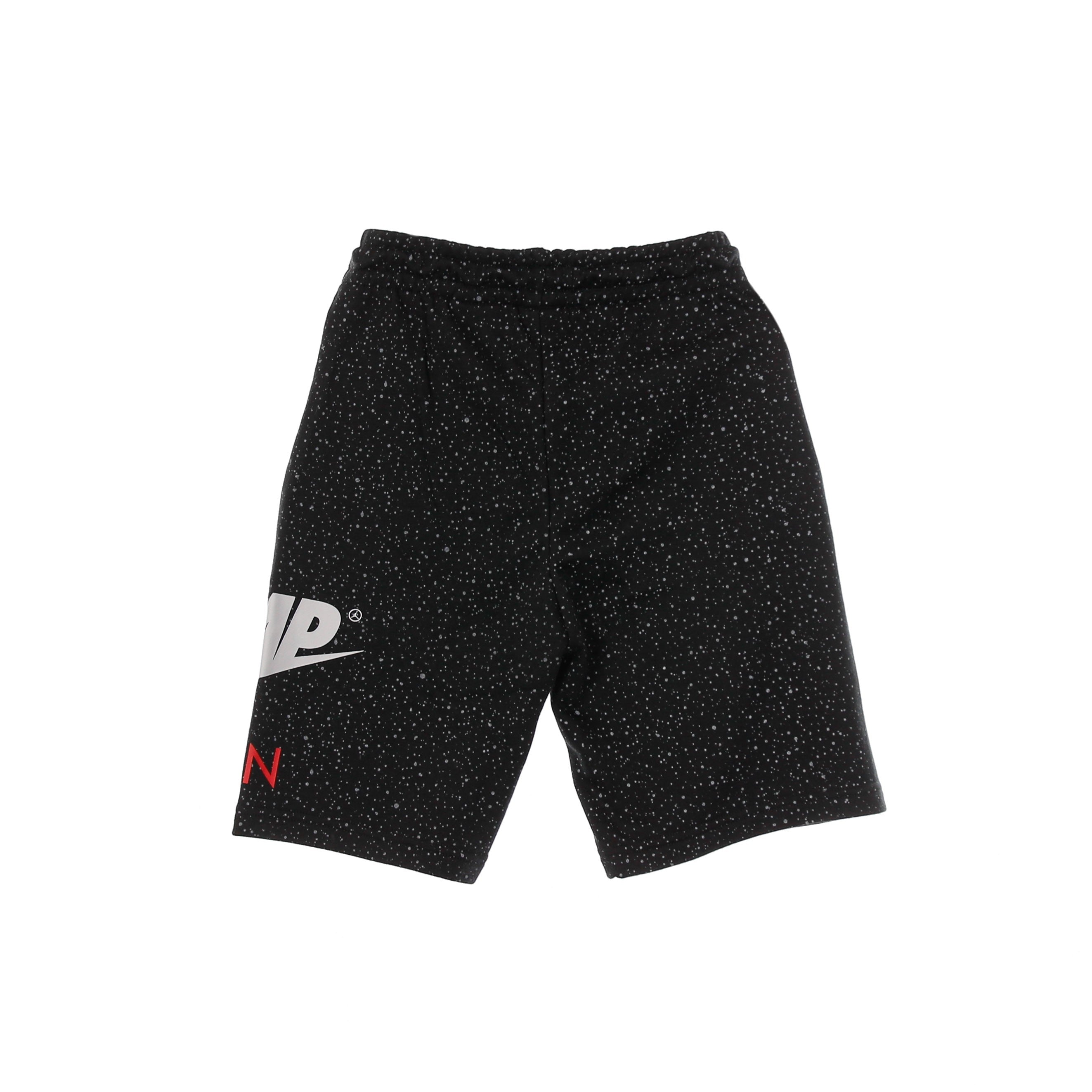 Kurze Trainingshose Junge Jdb Jumpman Speckle All Over Print Short Schwarz