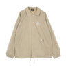 Huf, Giacca Coach Jacket Uomo Essentials Tt Coaches Jacket, Stone