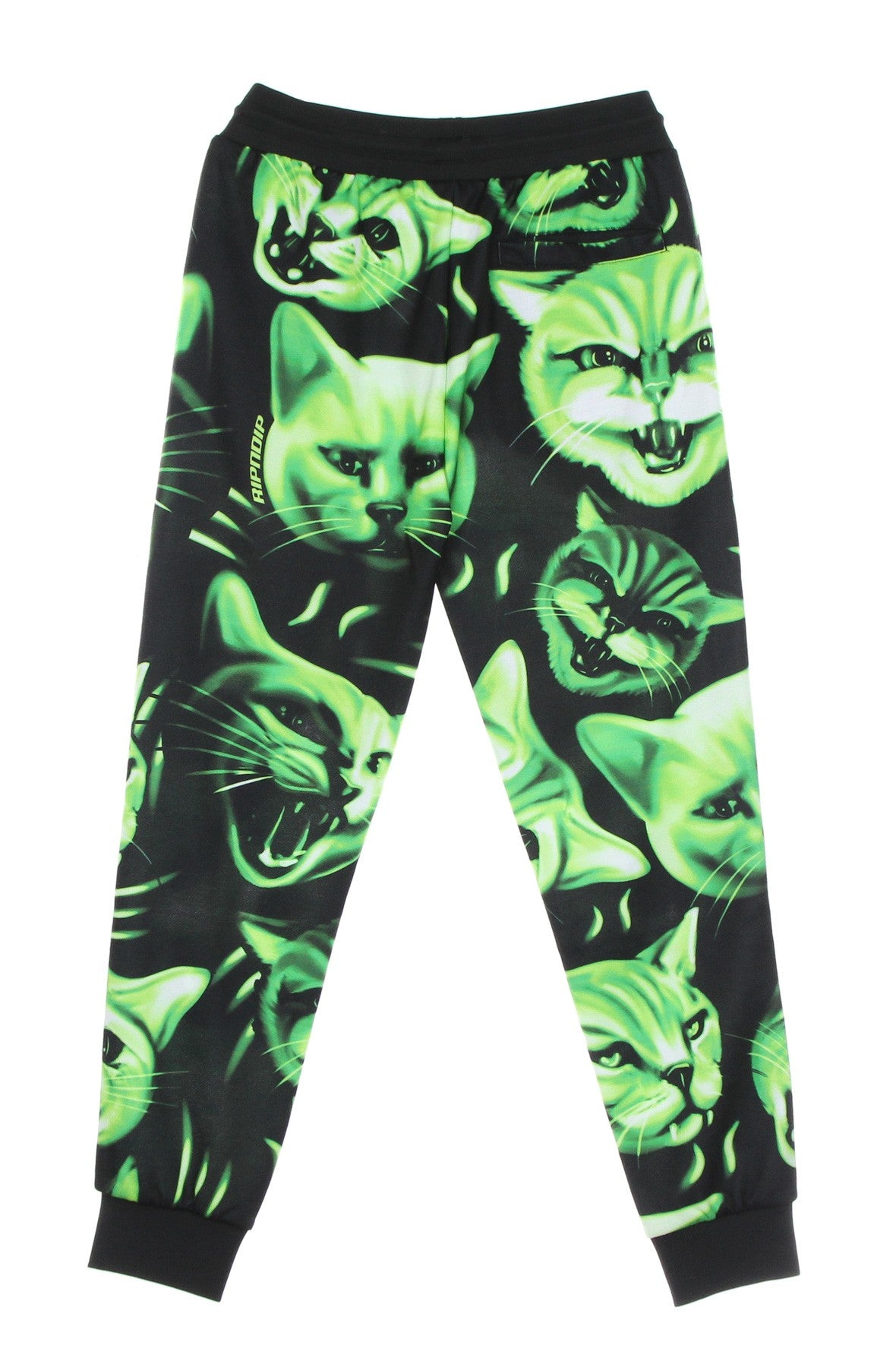 Ripndip, Pantalone Tuta Felpato Uomo Neon Nerm Sweatpants, Black