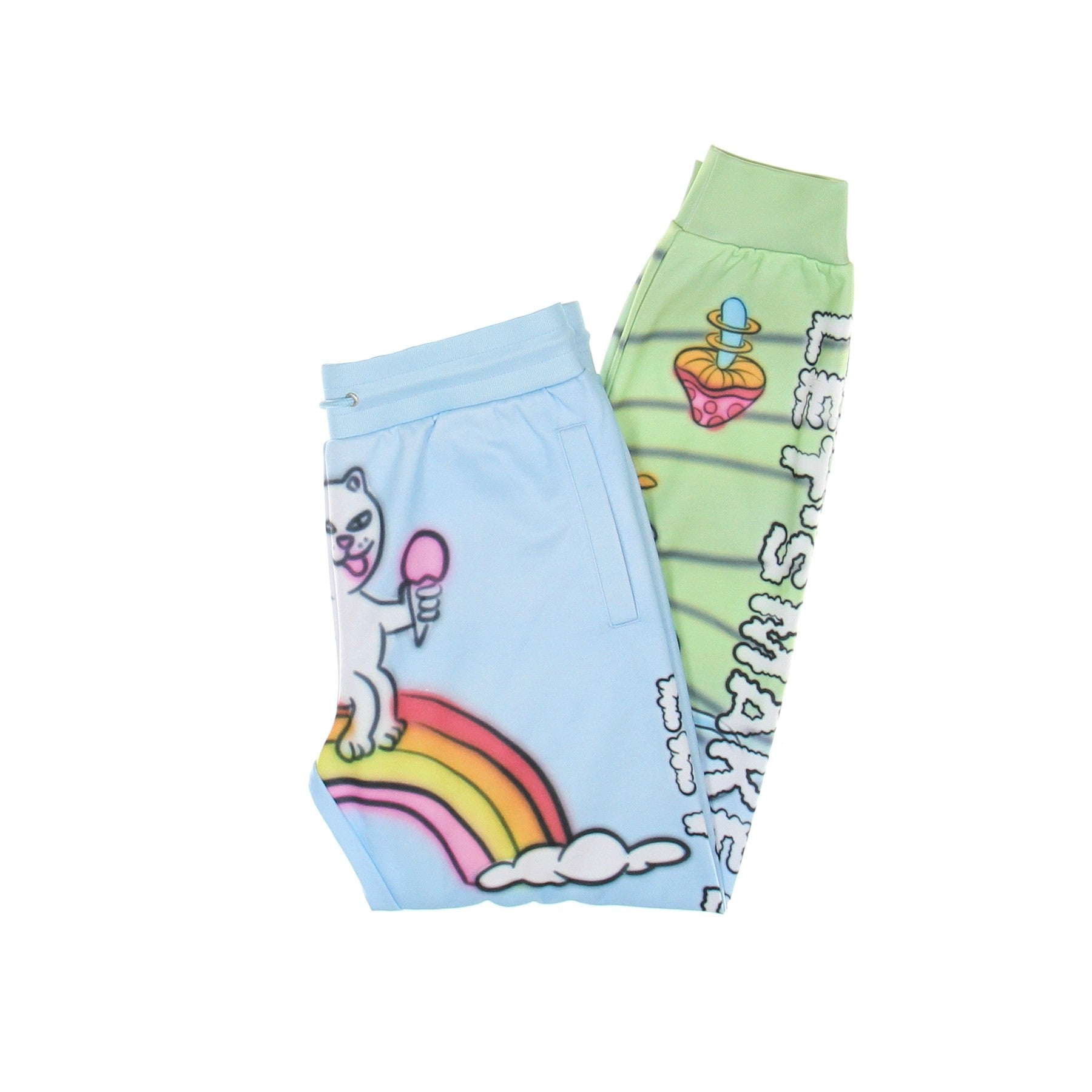 Ripndip, Pantalone Tuta Felpato Uomo Let's Make Love Sweatpants, Multi