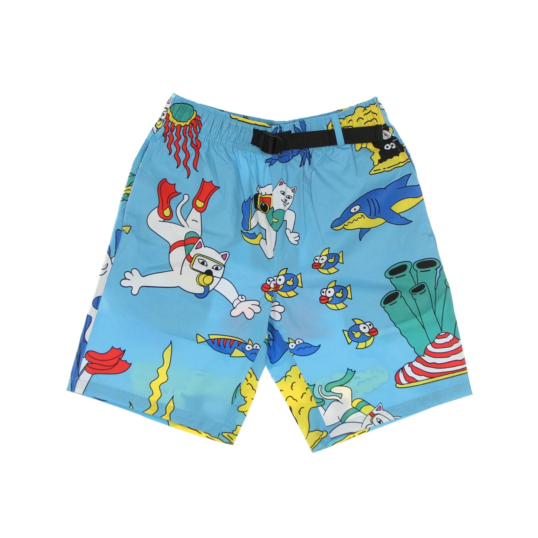 Ripndip, Pantaloncino Uomo Under The Sea Swim Shorts, Blue