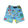 Ripndip, Pantaloncino Uomo Under The Sea Swim Shorts, Blue