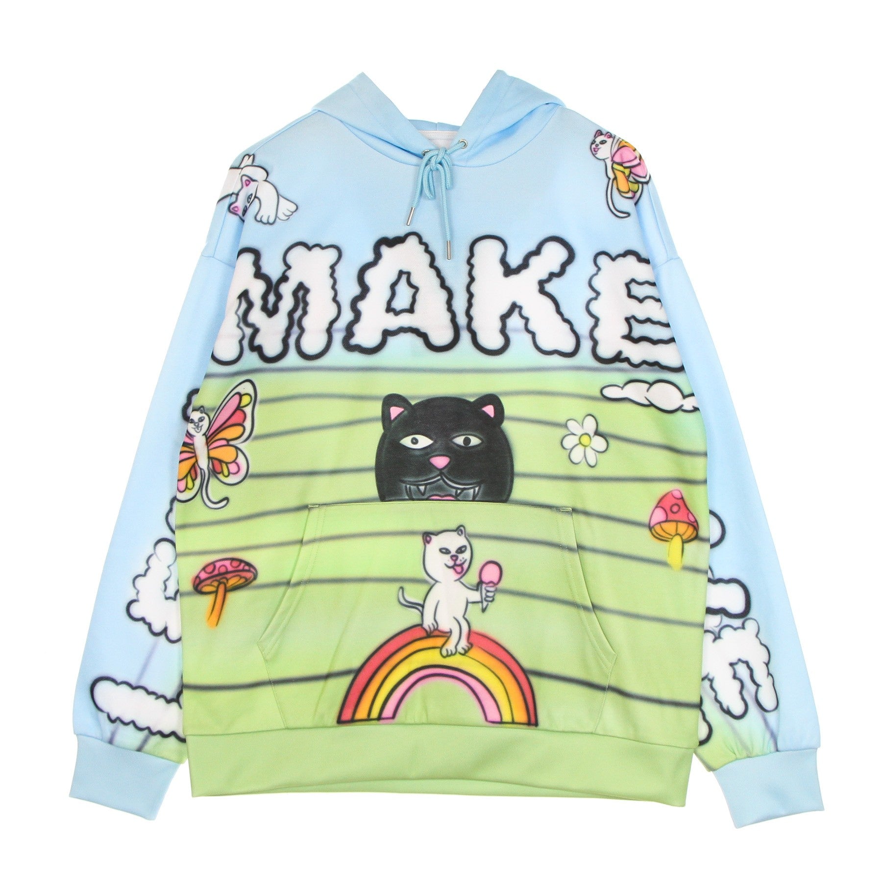 Let's Make Love Hoodie Herren-Sweatshirt Multi