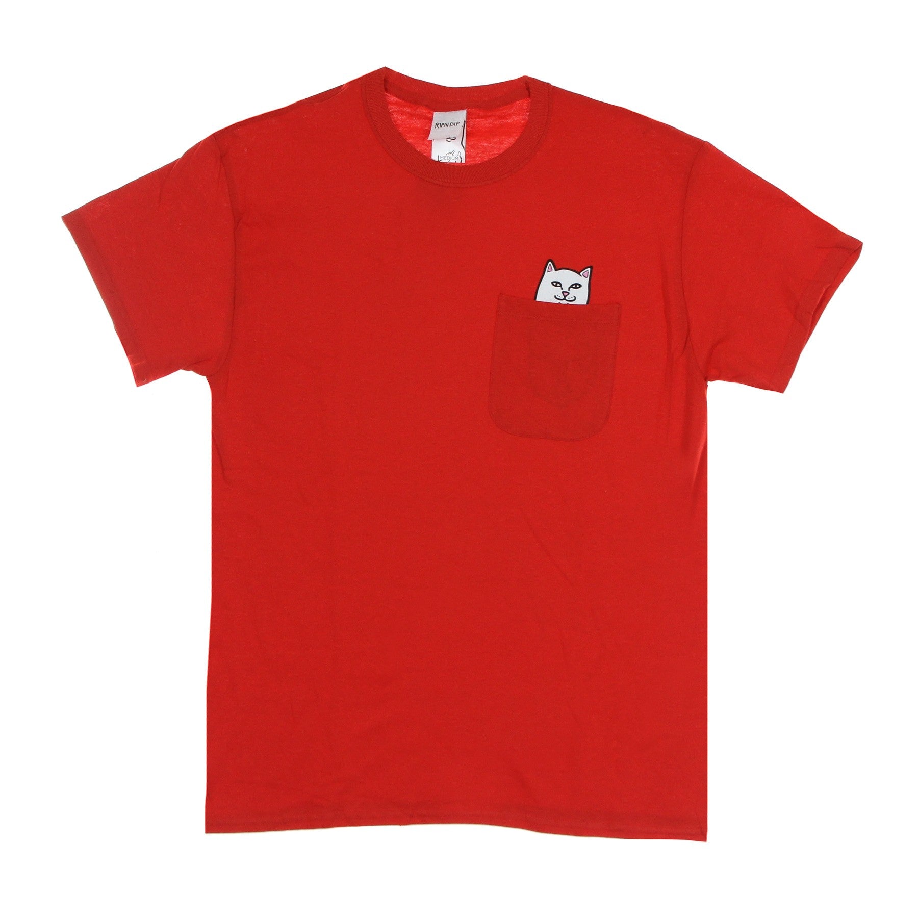 Lord Nermal Pocket Tee Rotes Herren-T-Shirt