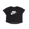 Nike, Maglietta Corta Ragazza G Sportswear Tee Crop Futura, Black