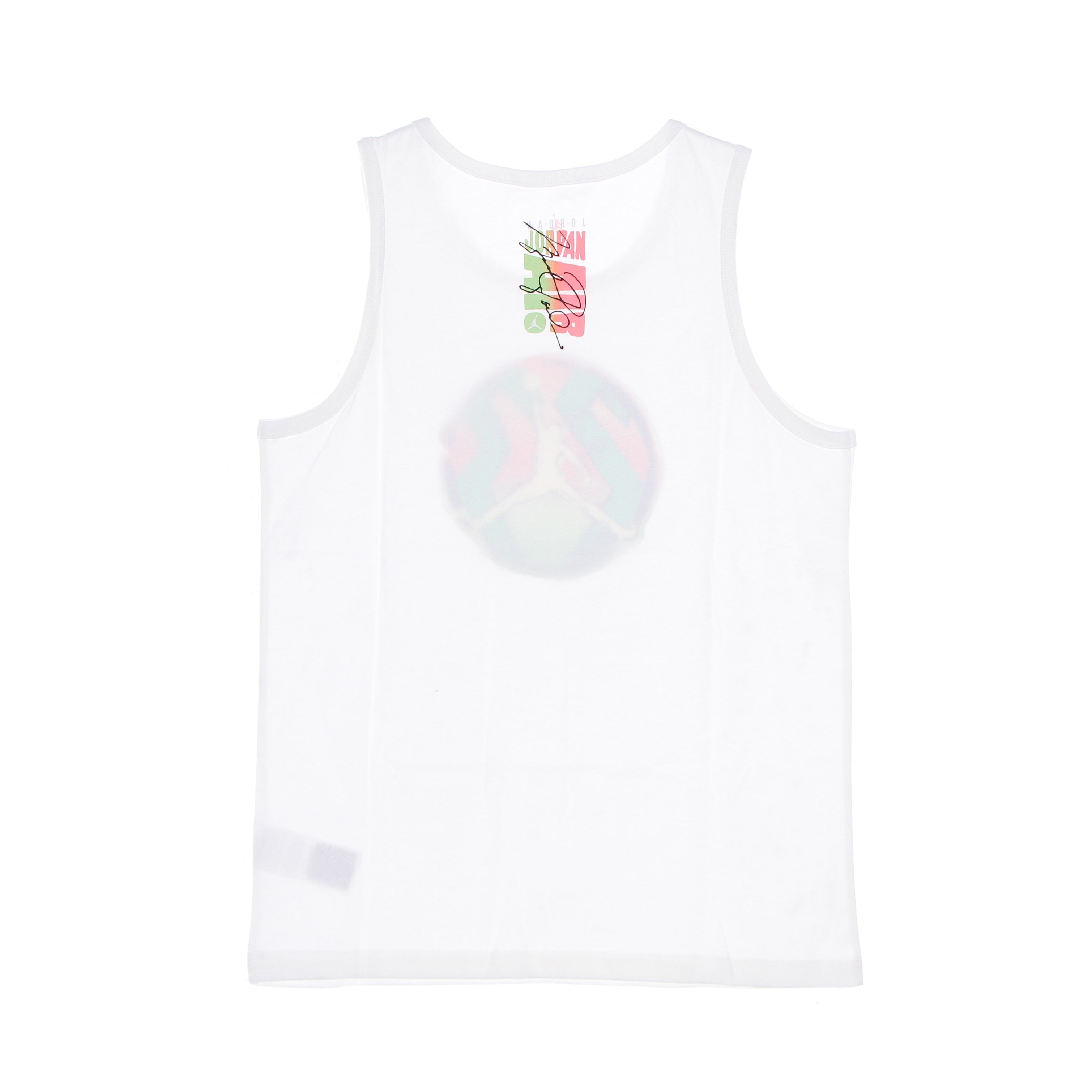 Canotta Uomo Sport Dna Hybrid Tank White