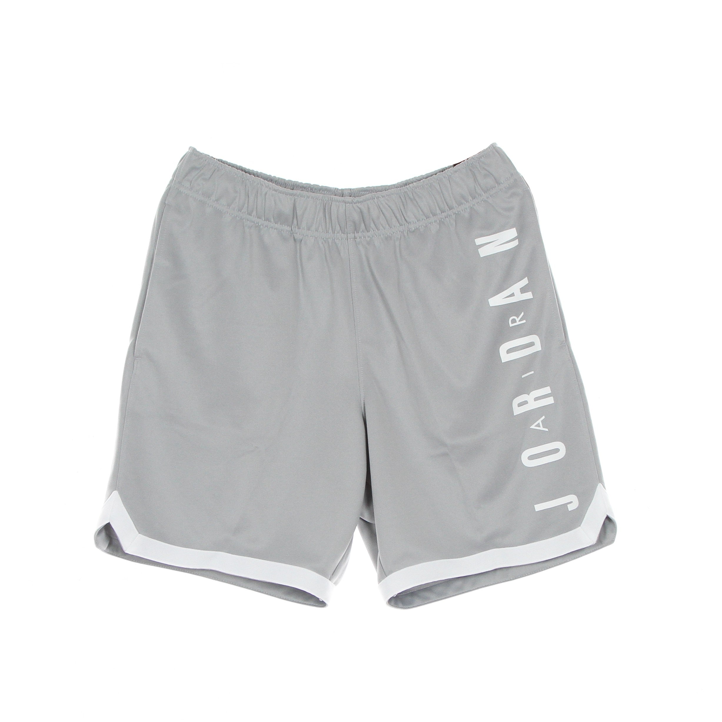 Men's Basketball Shorts Jumpman Graphic Knit Short Lt Smoke Grey/white