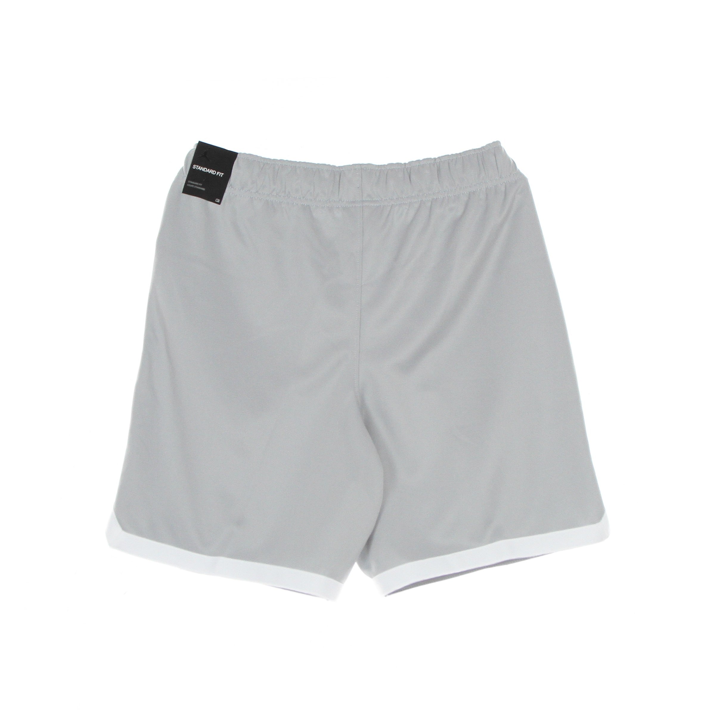 Herren-Basketballshorts Jumpman Graphic Knit Short Lt Smoke Grey/White