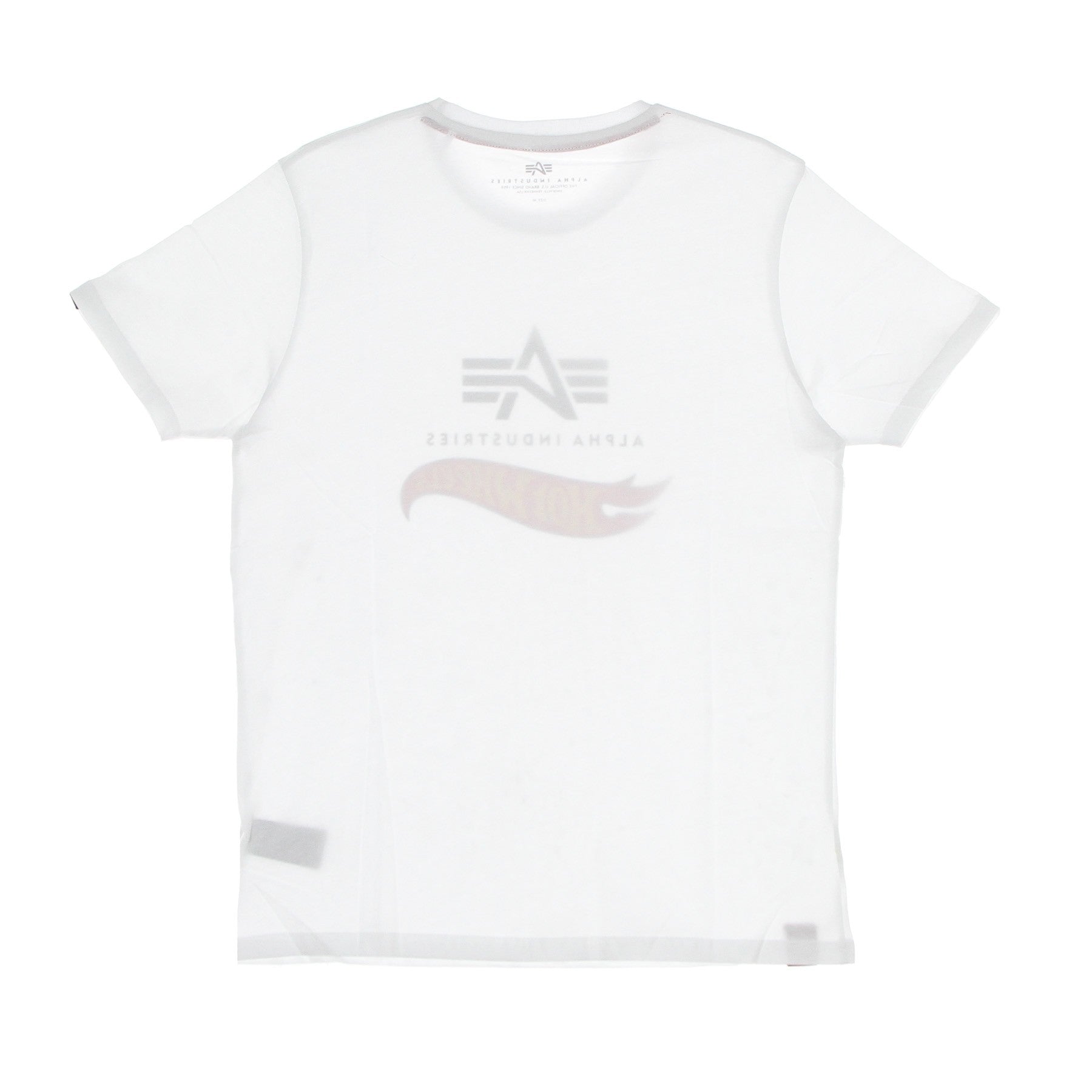 Alpha Industries, Maglietta Uomo Hot Wheels Flag Tee, 