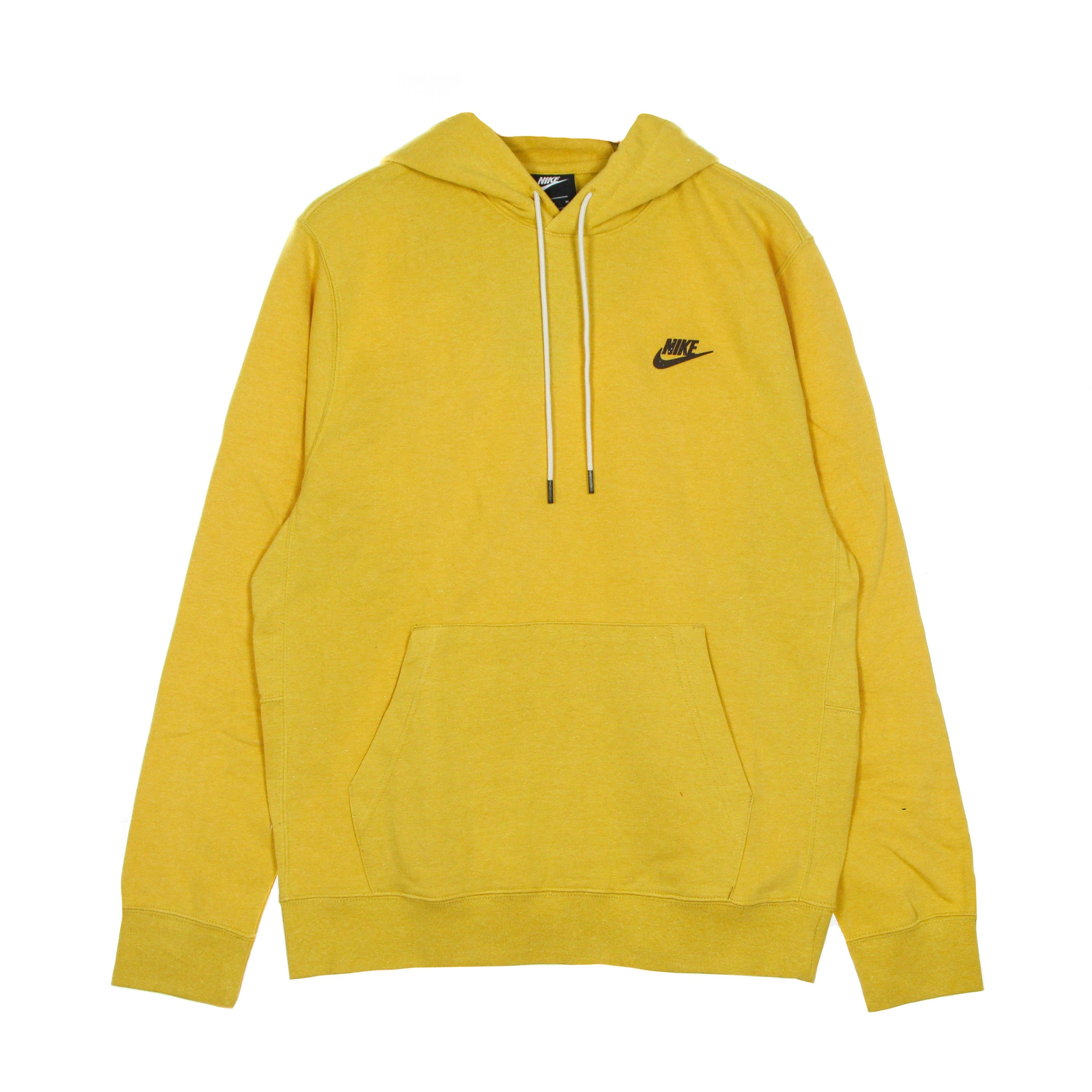 Nike, Felpa Cappuccio Uomo M Sportswear Pullover Skateboard Hoodie Revival, Solar Flare/dk Smoke Grey