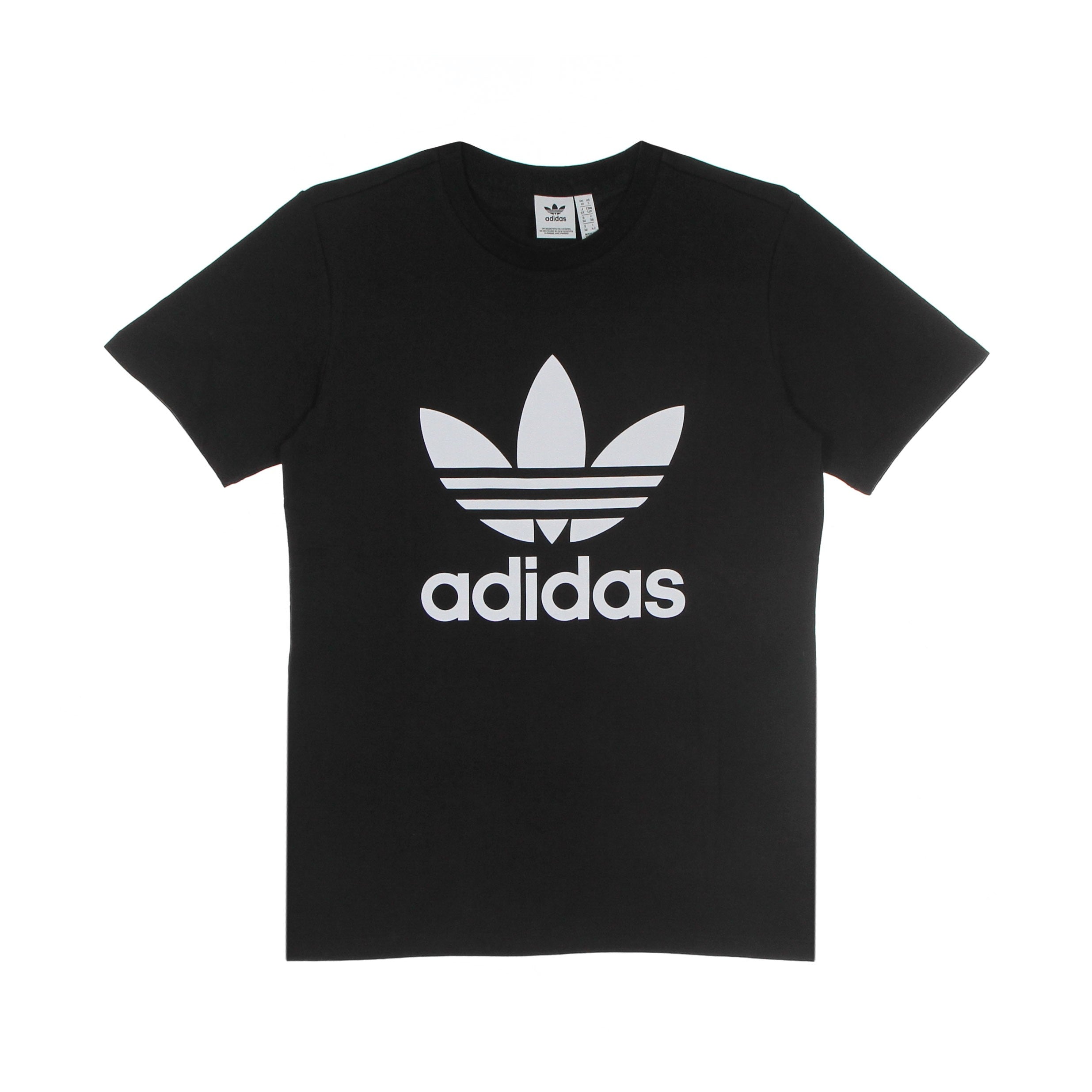 Adidas, Maglietta Donna Trefoil Tee, Black