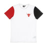 New Era, Maglietta Uomo Nba Color Block Sleeve Tee Chibul, White/front Door Red