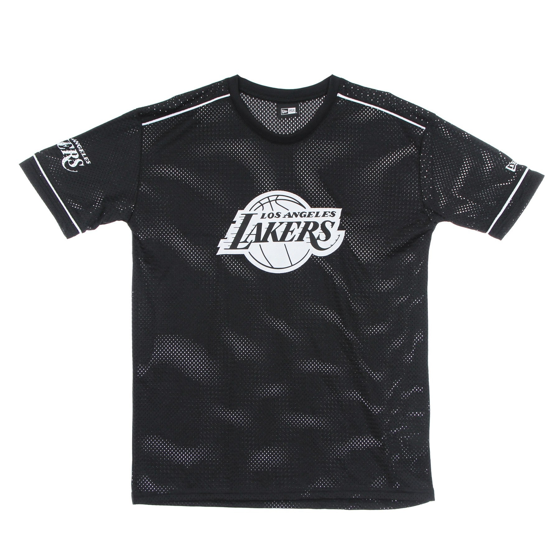 Maglietta Uomo Nba Team Logo Oversized Tee Loslak Black