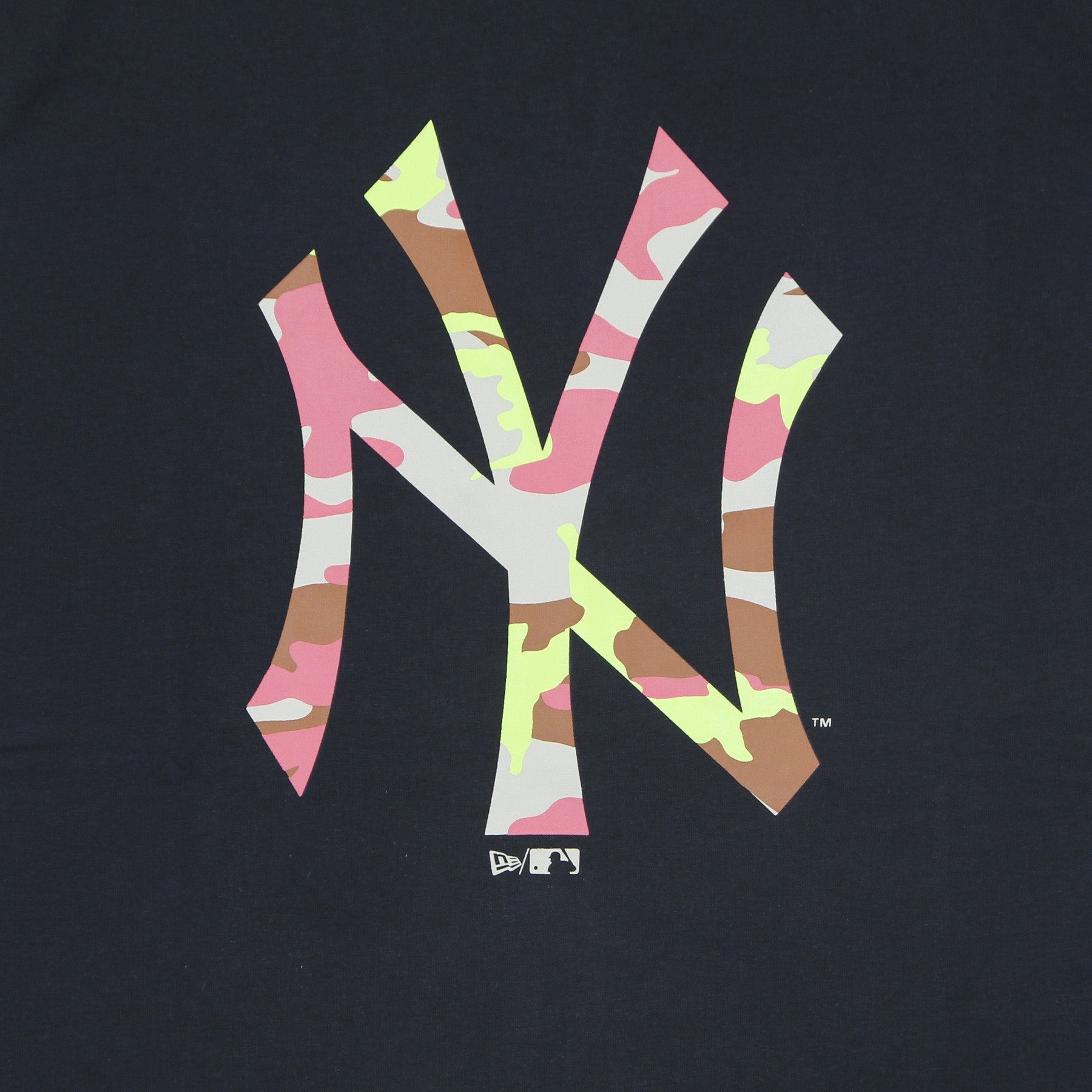 New Era, Maglietta Uomo Mlb Camo Tee Neyyan, 