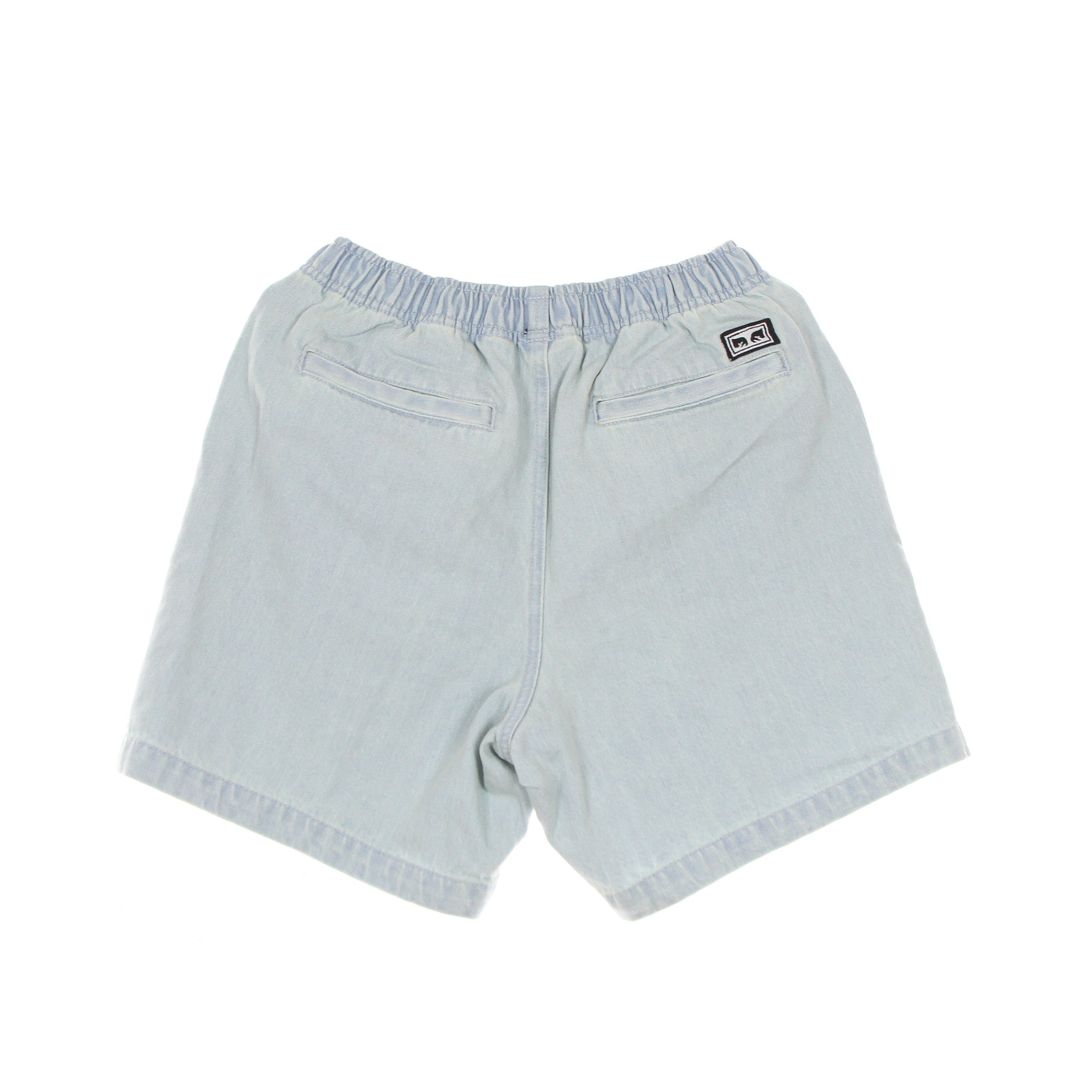 Jeans Corto Uomo Easy Relaxed Denim Short Light Indigo