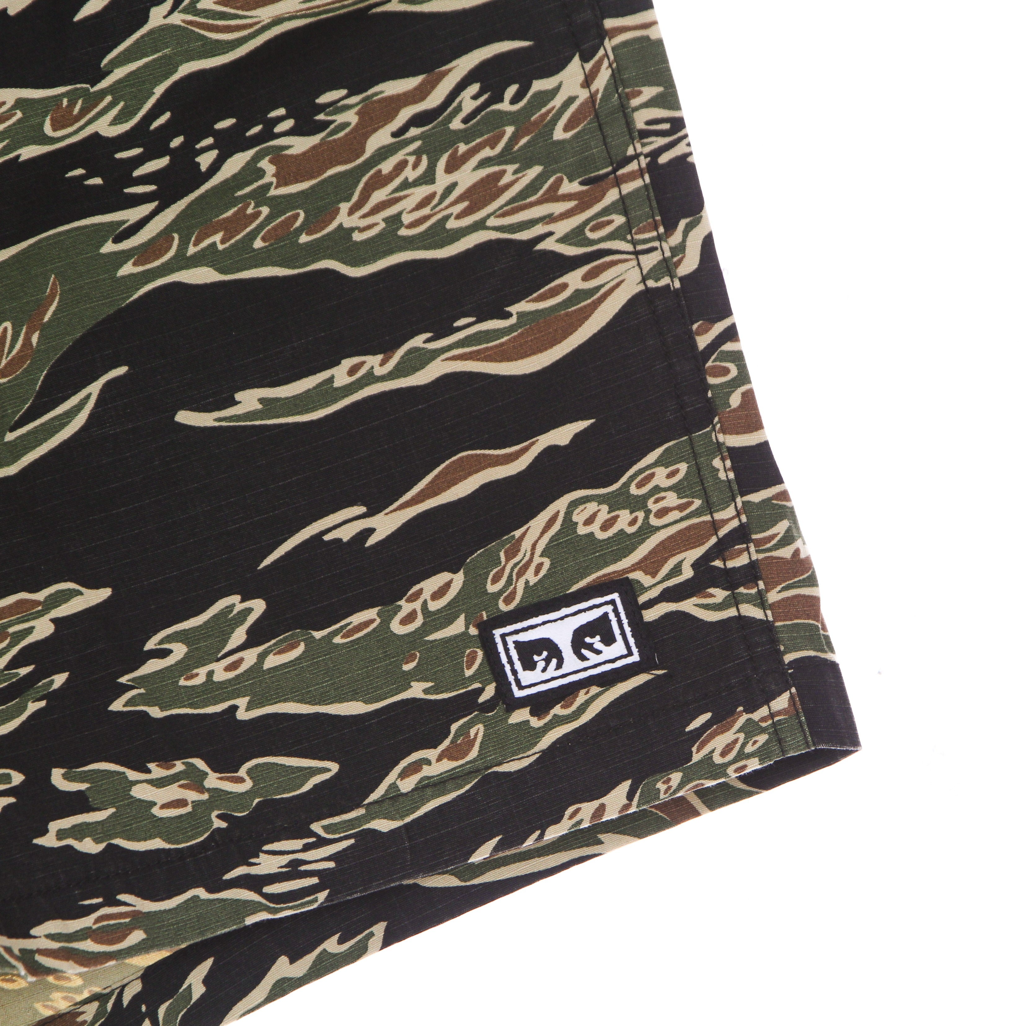 Obey, Pantalone Corto Uomo Easy Relaxed Camo Short, 