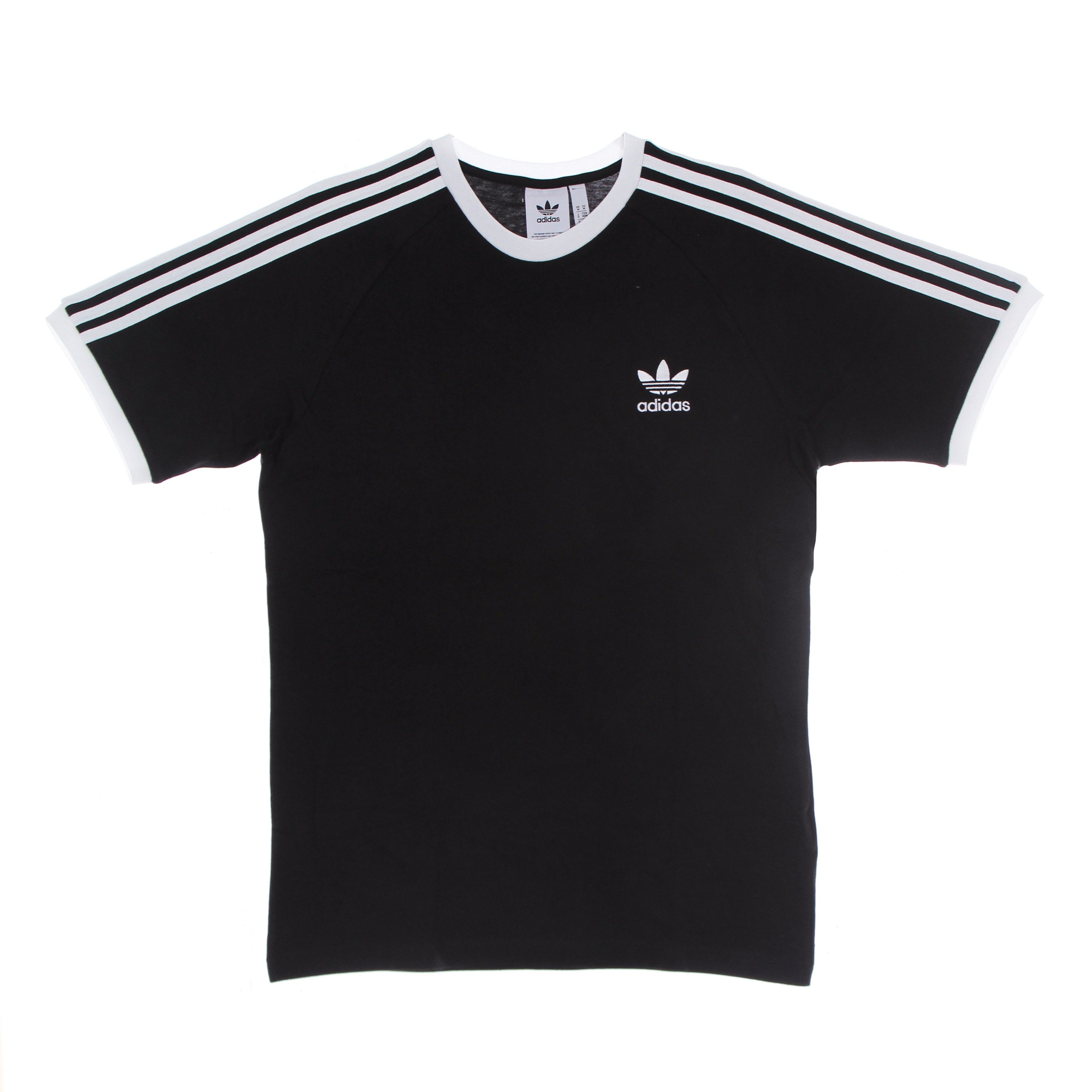 Adidas, Maglietta Uomo 3 Stripes Tee, Black