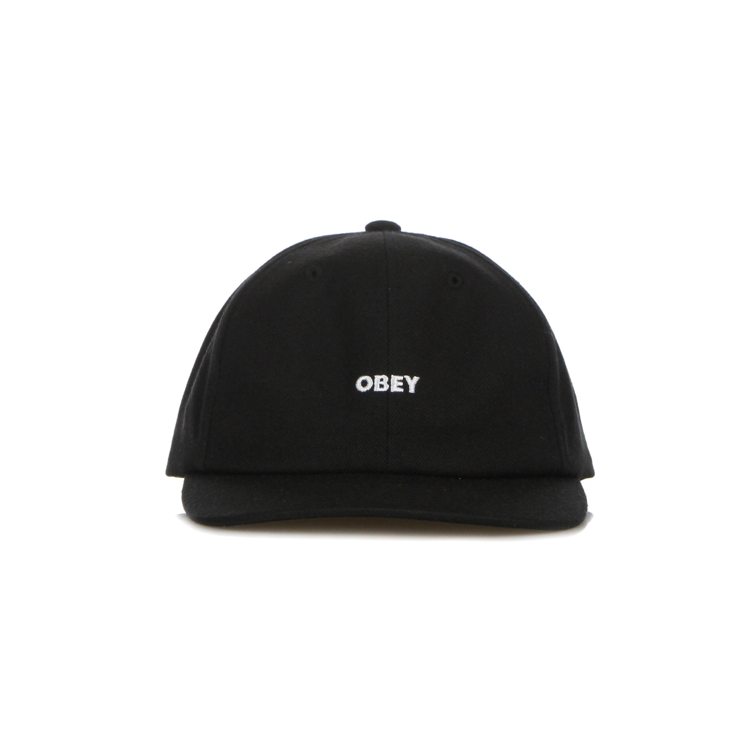 Obey, Cappellino Visiera Piatta Uomo Serge 6 Panel Strapback, 