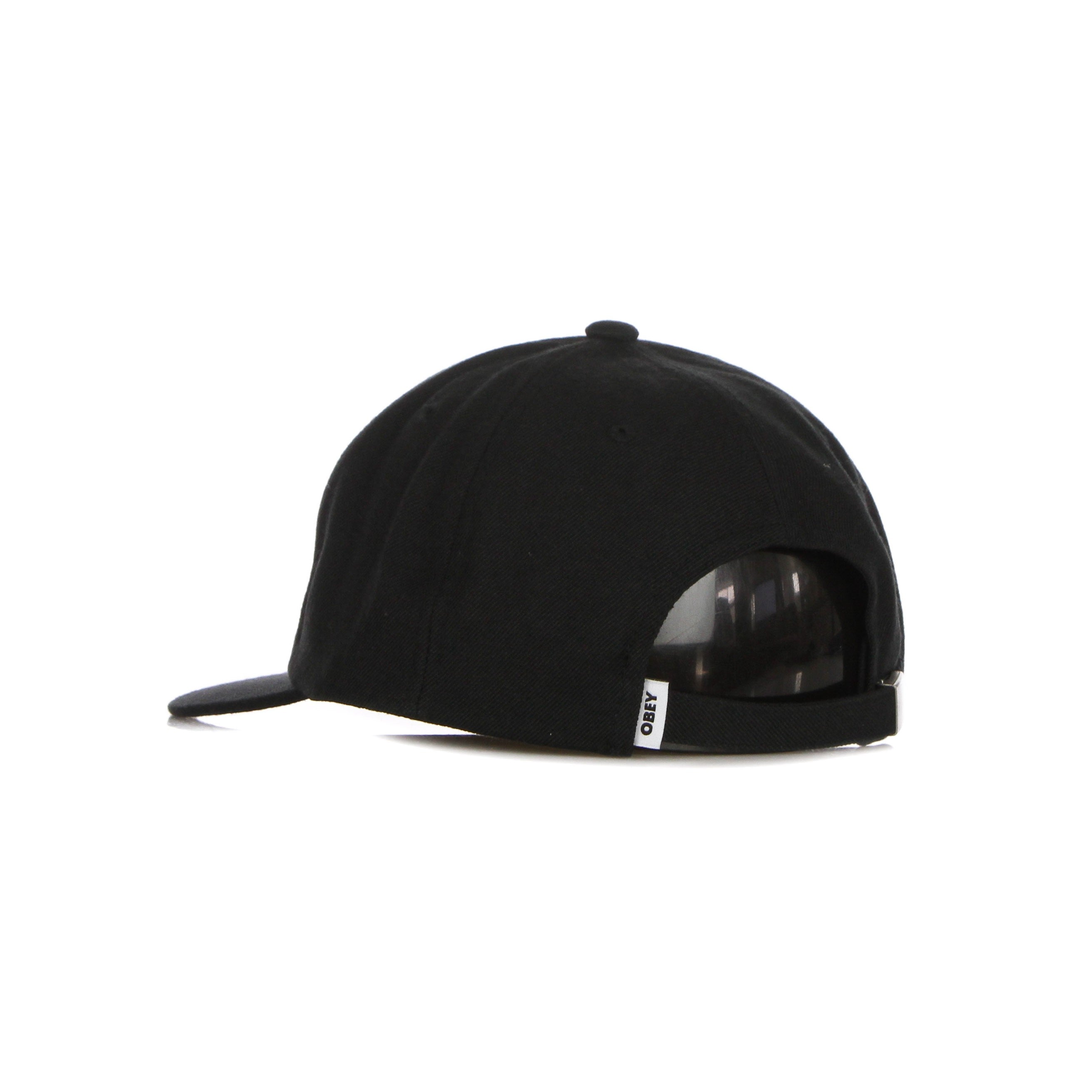 Obey, Cappellino Visiera Piatta Uomo Serge 6 Panel Strapback, 