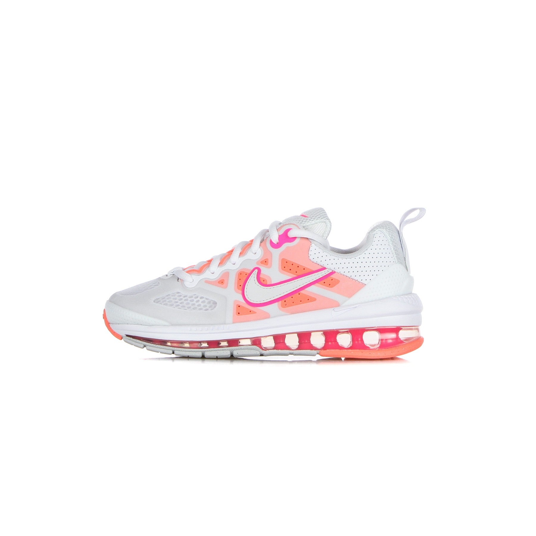 Nike, Scarpa Bassa Donna W Air Max Genome, White/platinum Tint/bright Mango