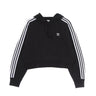 Adidas, Felpa Leggera Cappuccio Corta Donna Adicolor Classics Crop Hoodie, Black