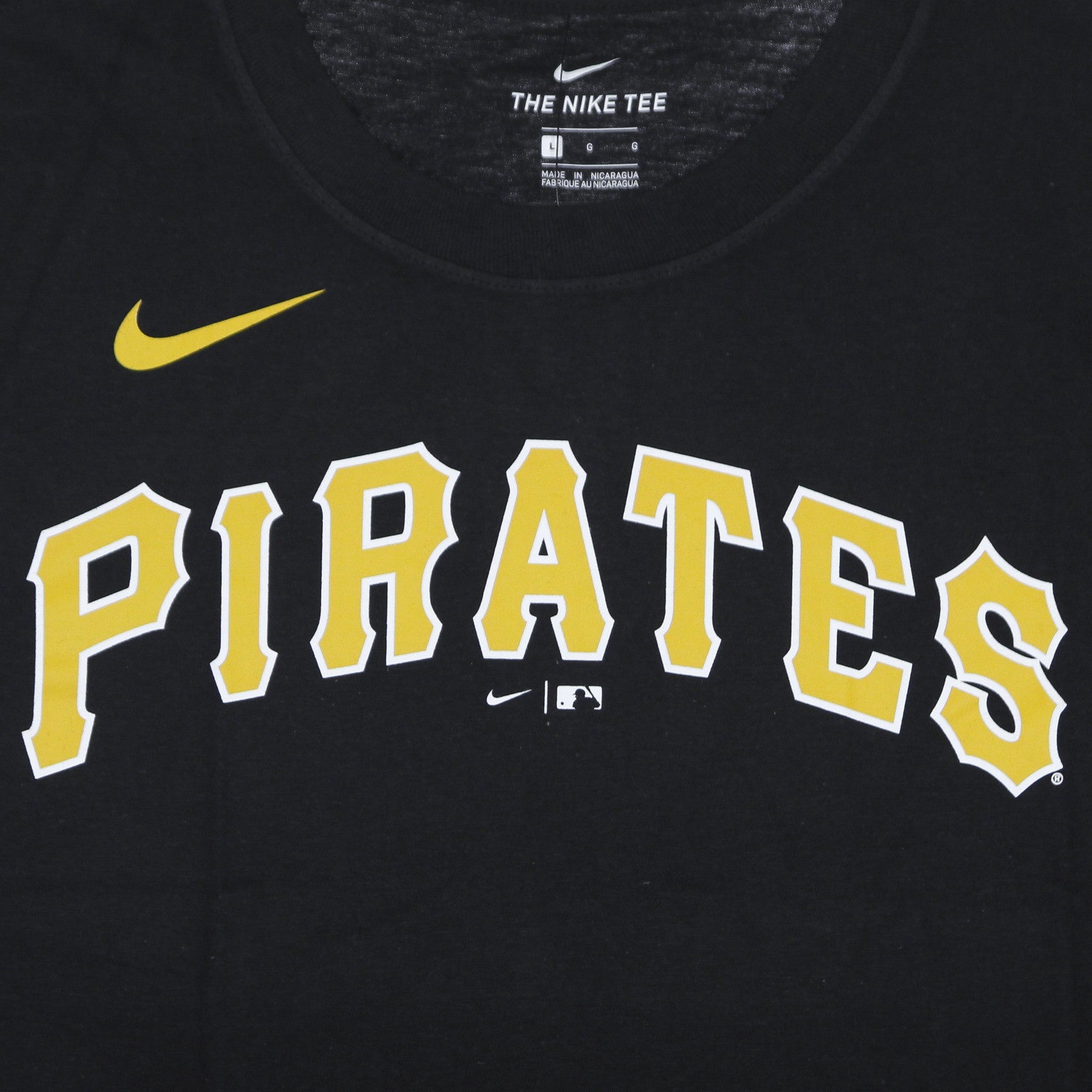 Nike Mlb, Maglietta Uomo Mlb Wordmark Tee Pitpir, 