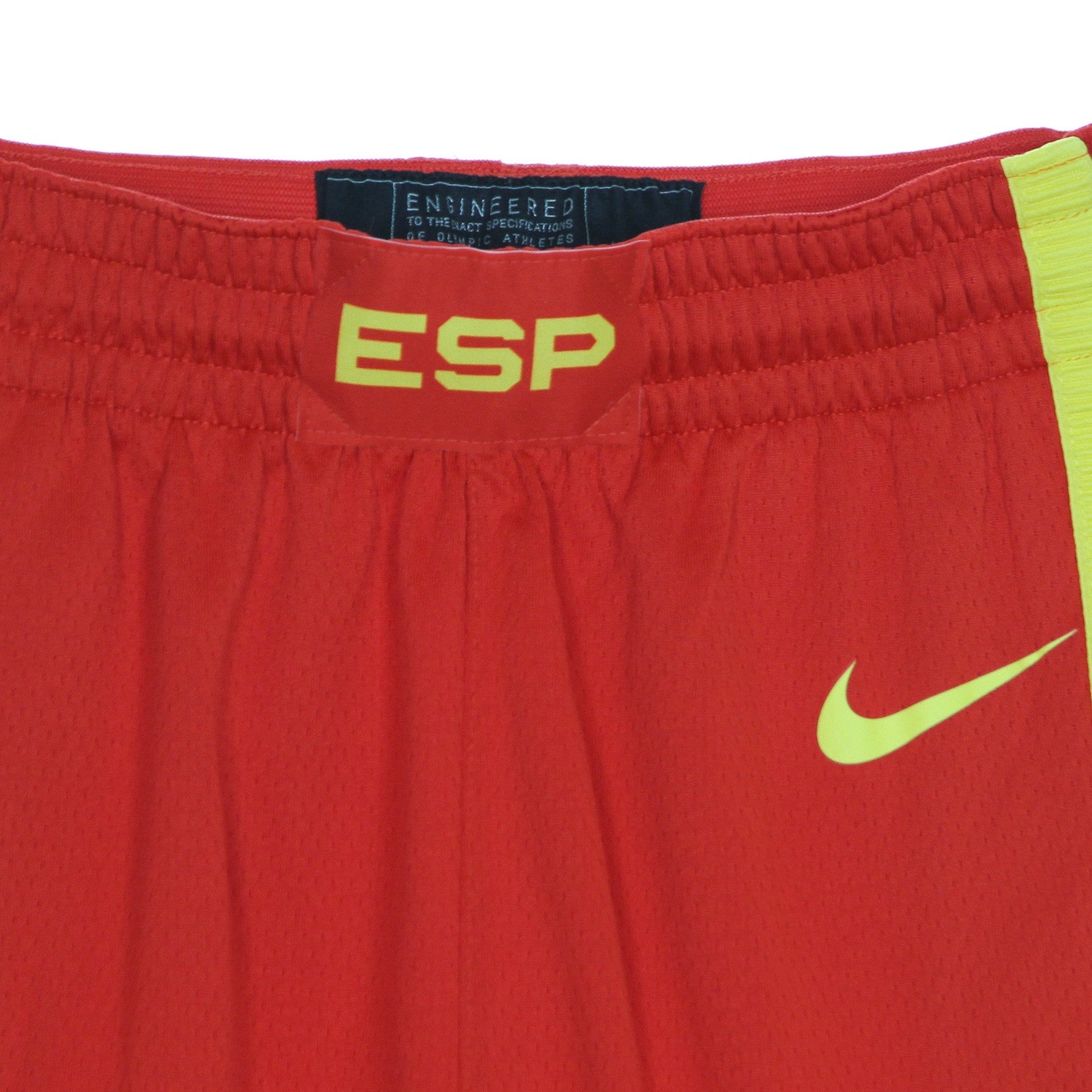 Basket Men's Basketball Olympics Nike Short Limited Spain Road Challenge Red / Midwest Gold