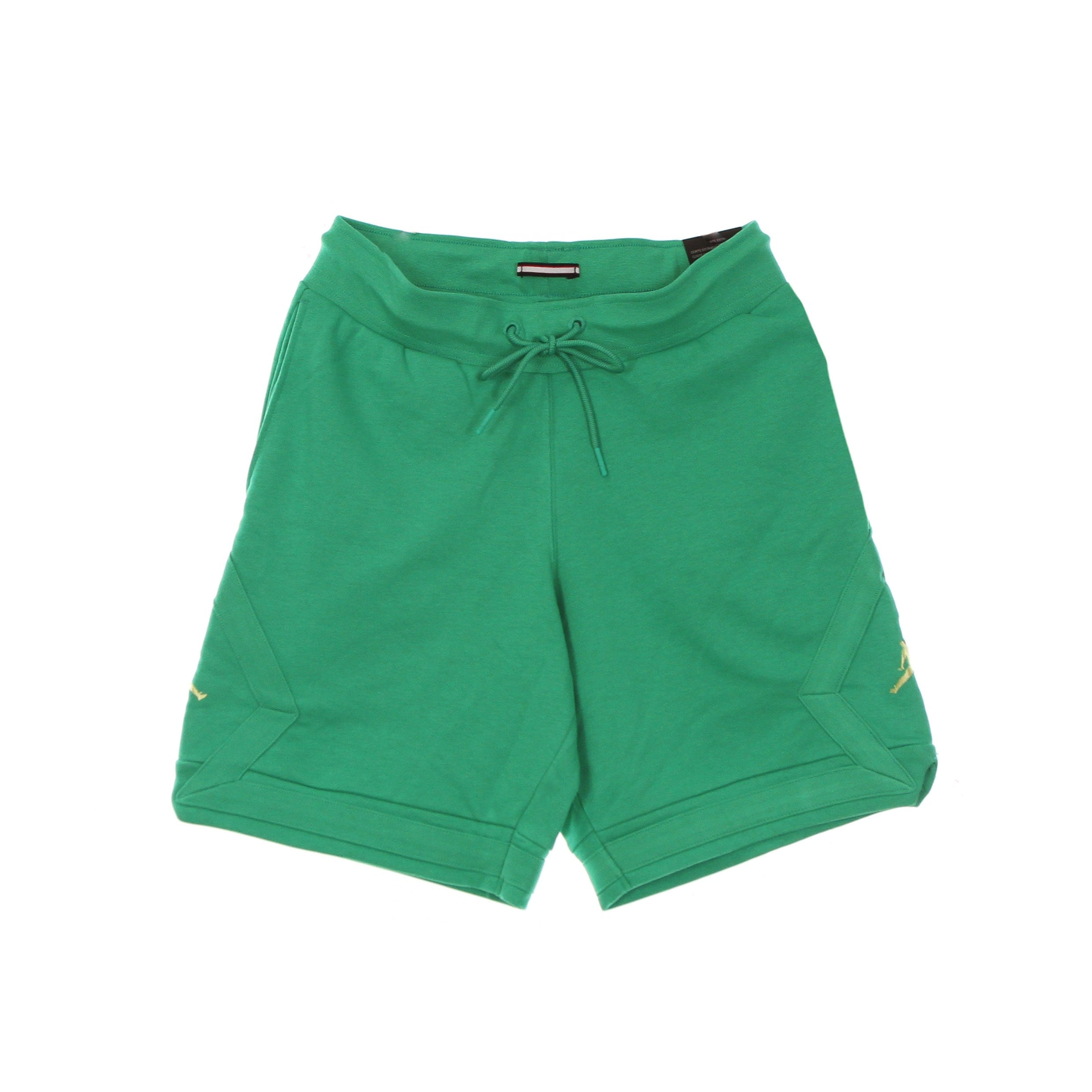 Pantalone Corto Tuta Uomo Jumpman Diamond Fleece Short Stadium Green