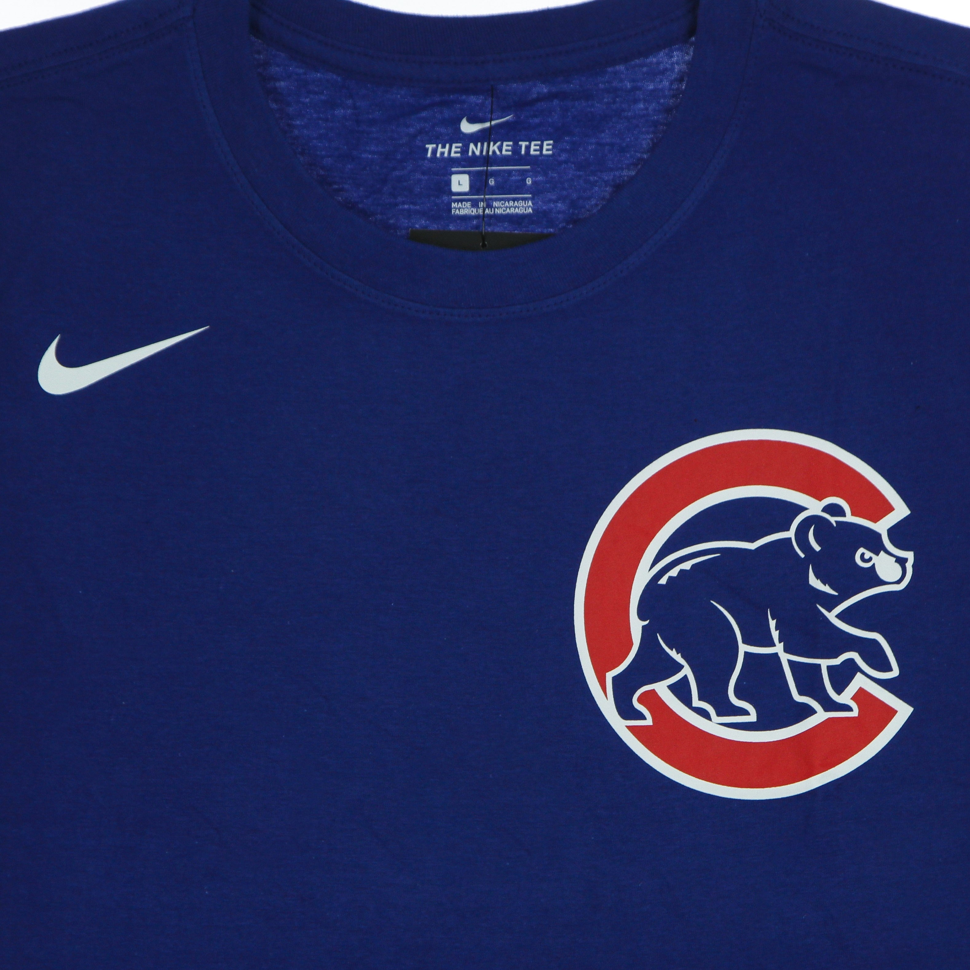 Nike Mlb, Maglietta Uomo Mlb Wordmark Tee Chicub, Rush Blue