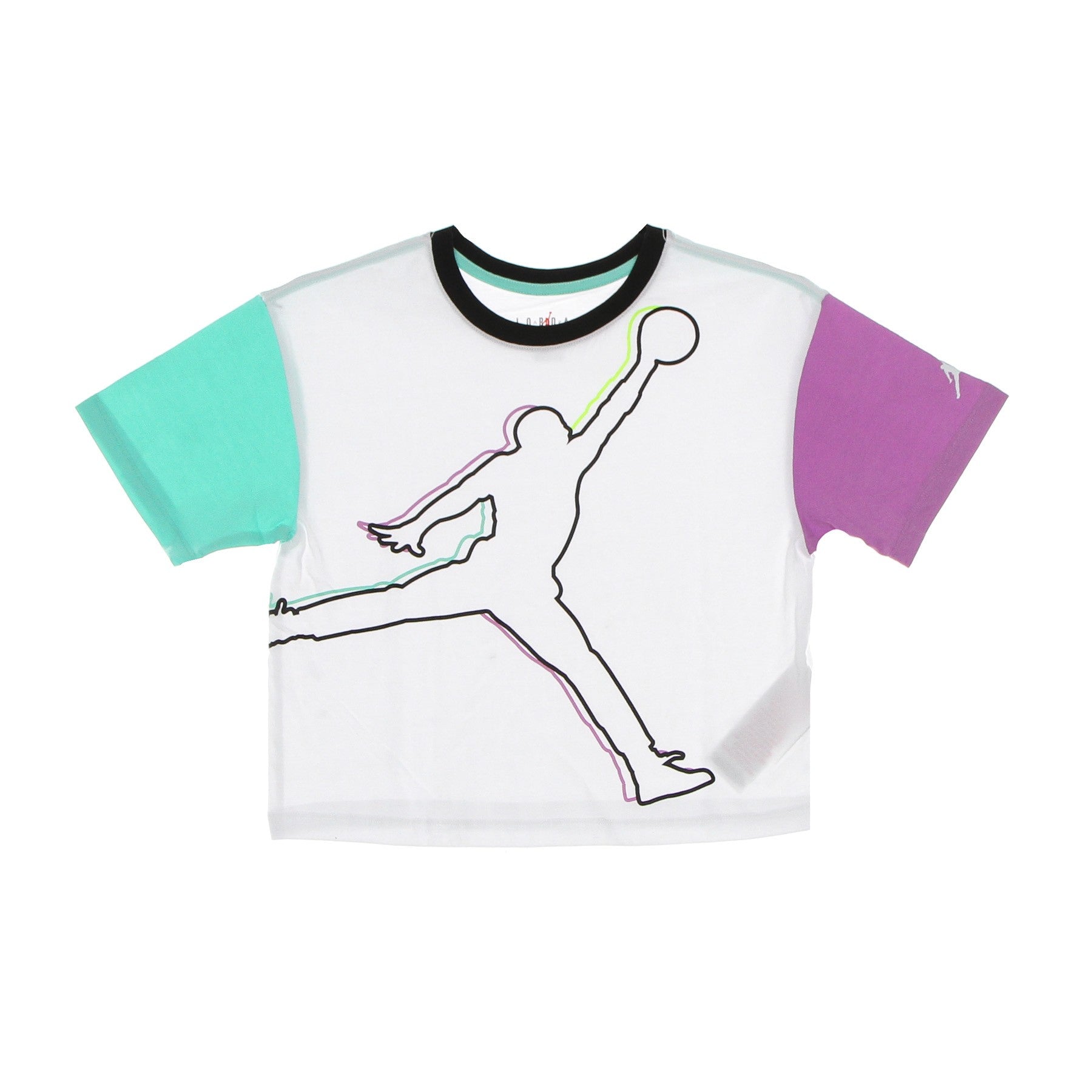 Maglietta Ragazza J's Are For Girls Tee White