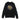 Dgk, Felpa Cappuccio Uomo Golden Faces Hood Fleece, Black