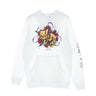 Dgk, Felpa Cappuccio Uomo Golden Faces Hood Fleece, White