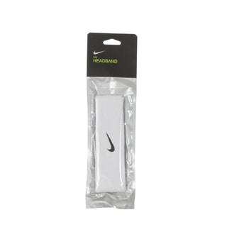 Nike, Fascetta Uomo Swoosh Headband, White/black