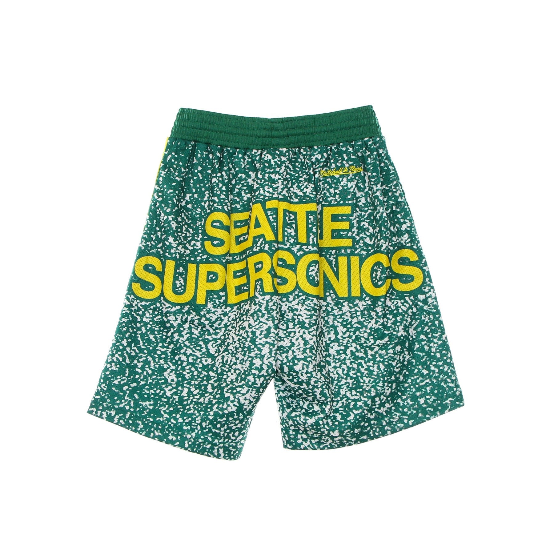 Mitchell & Ness, Pantaloncino Tipo Basket Uomo Nba Jumbotron Sublimated Mesh Shorts Hardwood Classics Seasup, 