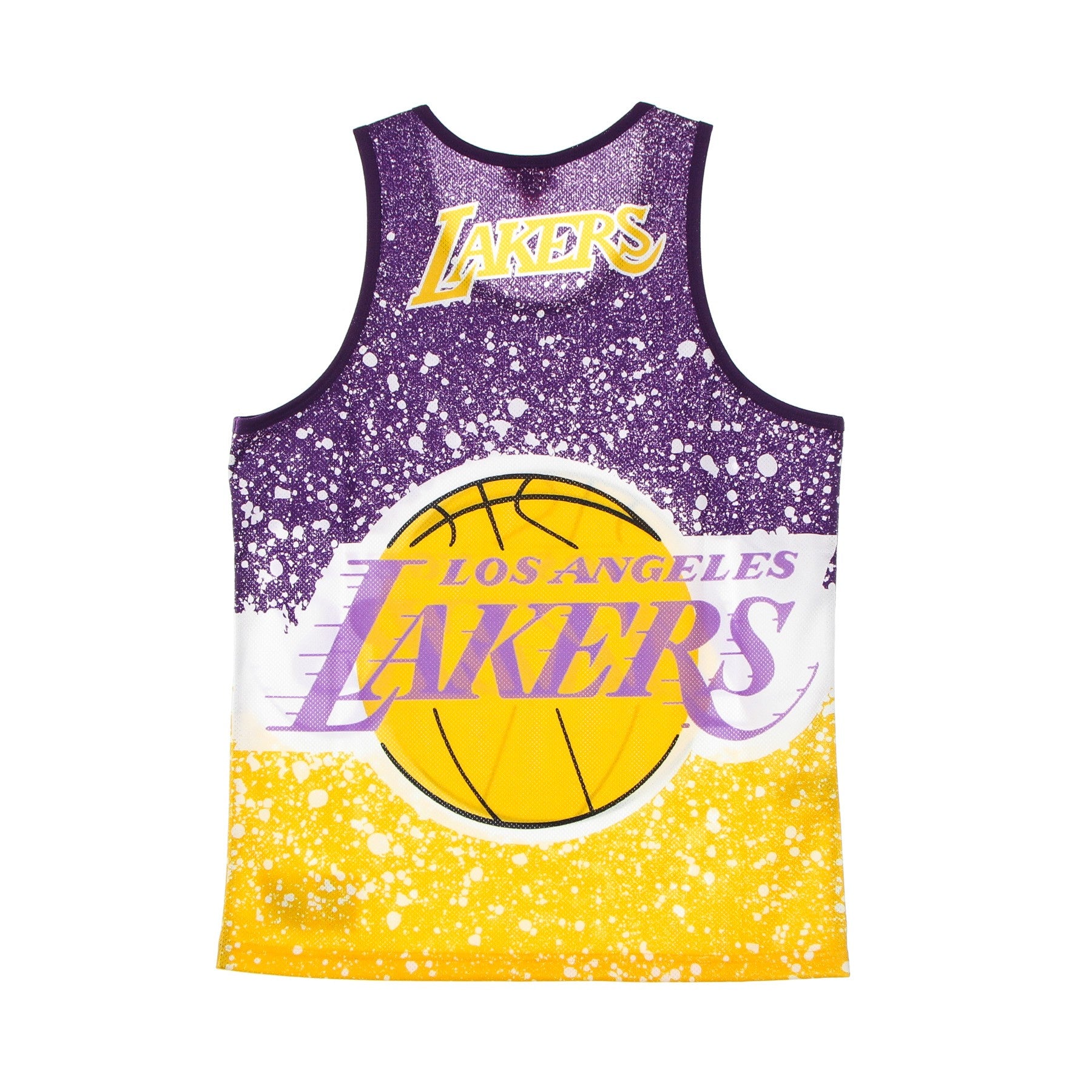 Mitchell & Ness, Canotta Tipo Basket Uomo Nba Jumbotron Sublimated Mesh Tank Hardwood Classics Loslak, 