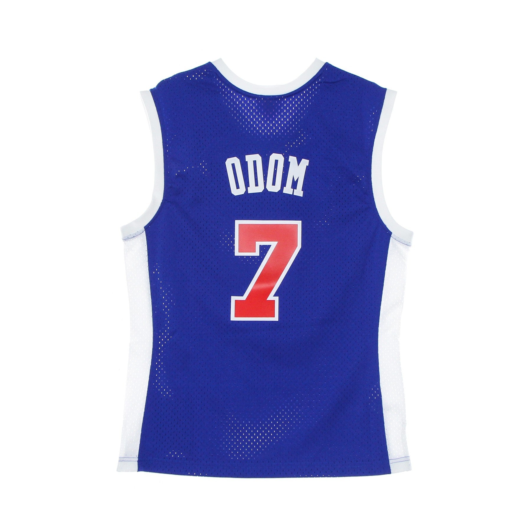 Mitchell & Ness, Canotta Basket Uomo Nba Swingman Jersey Hardwood Classics No 7 Lamar Odom 2002-03 Loscli, 