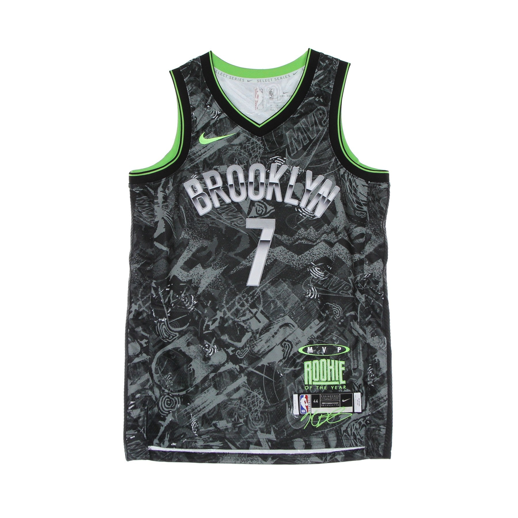 Nike Nba, Canotta Basket Uomo Select Series Jersey No 7 Kevin Durant Bronet, 