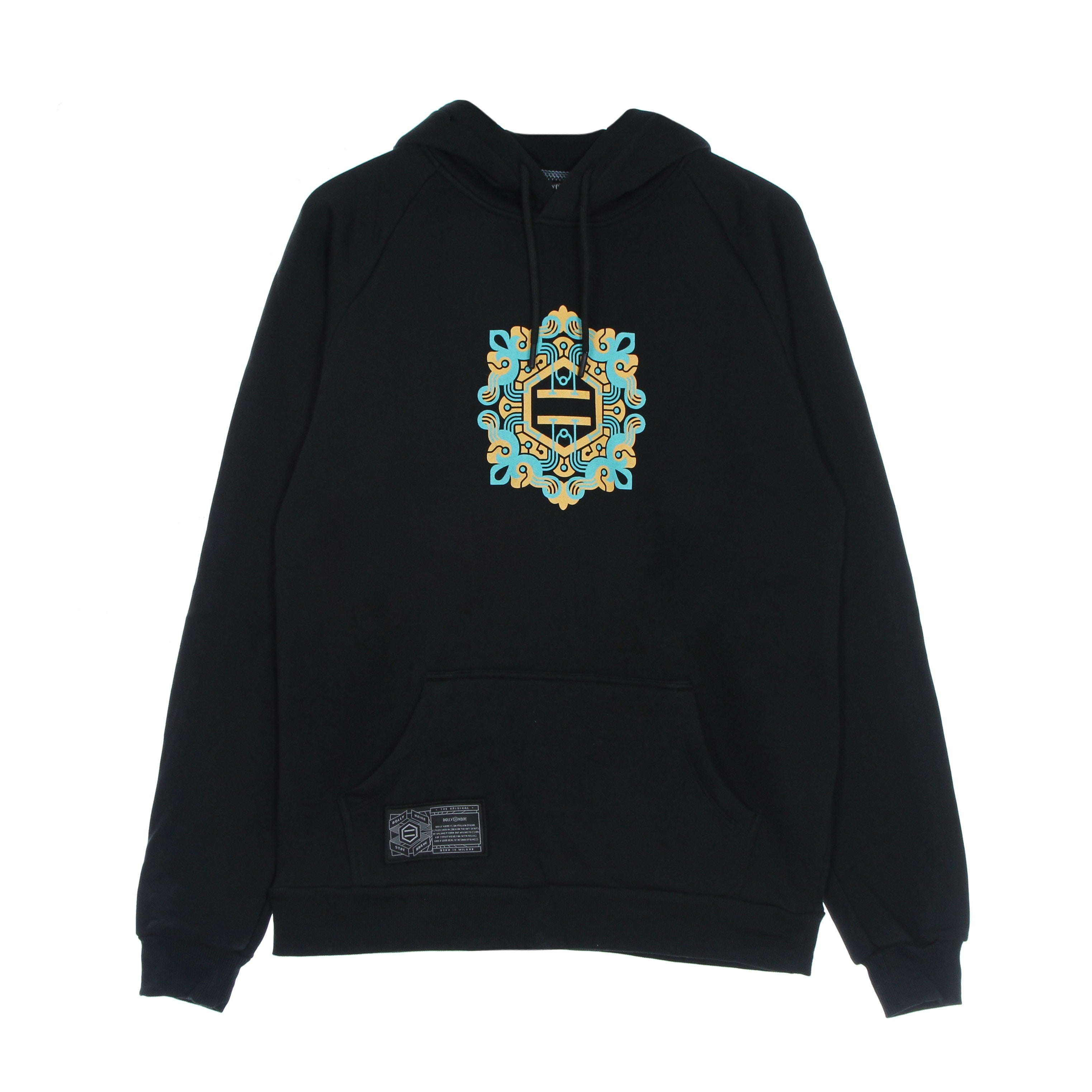 Sudadera con capucha muoolrician logo sudadera con capucha negra