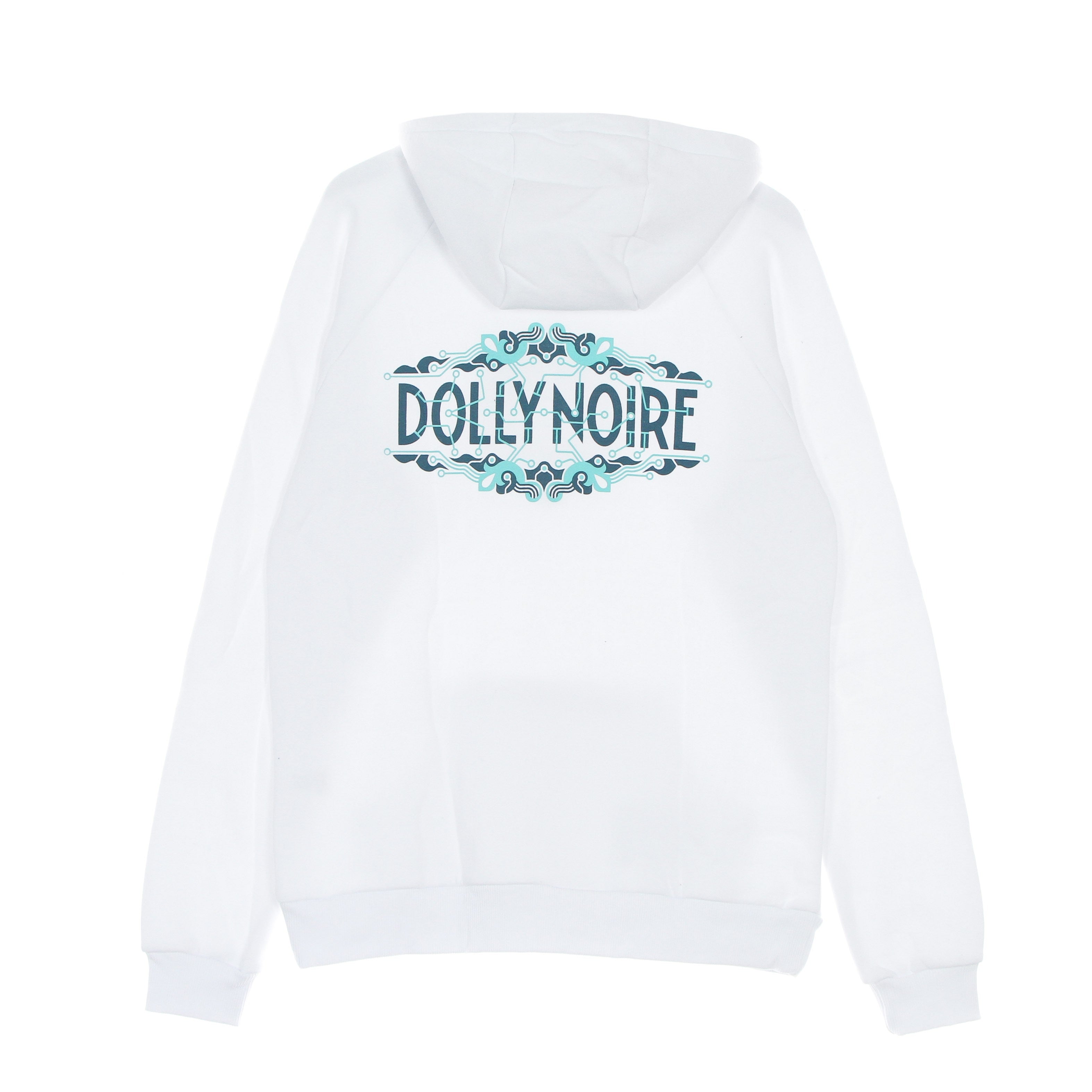 Dolly Noire, Felpa Cappuccio Uomo Logo Maioliche Hoodie, 
