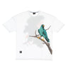 Dolly Noire, Maglietta Uomo Falco Pellegrino Oversize Tee, White