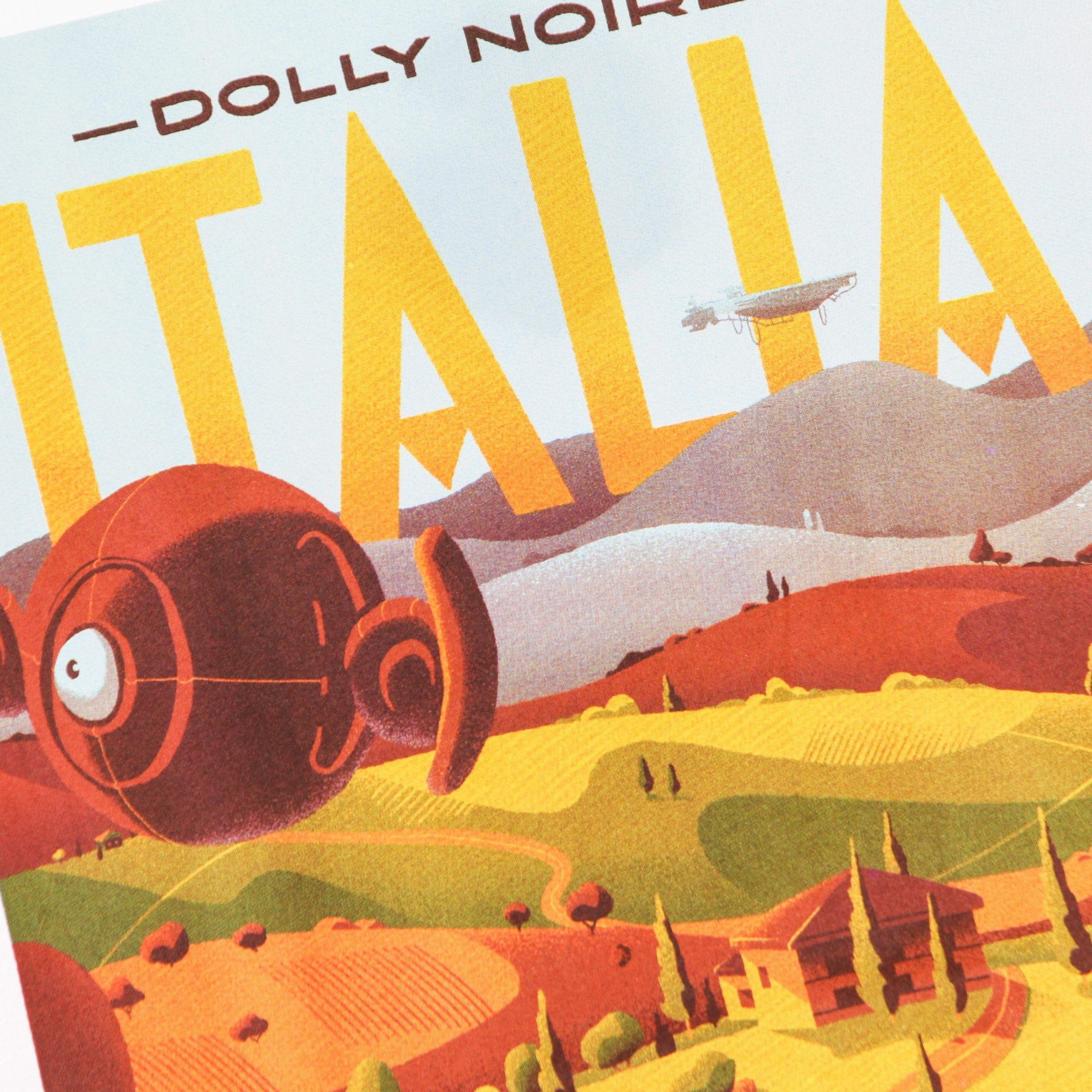 Dolly Noire, Maglietta Uomo Italia Toscana Tee, 