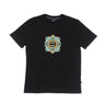 Dolly Noire, Maglietta Uomo Logo Maioliche Tee, Black/blue