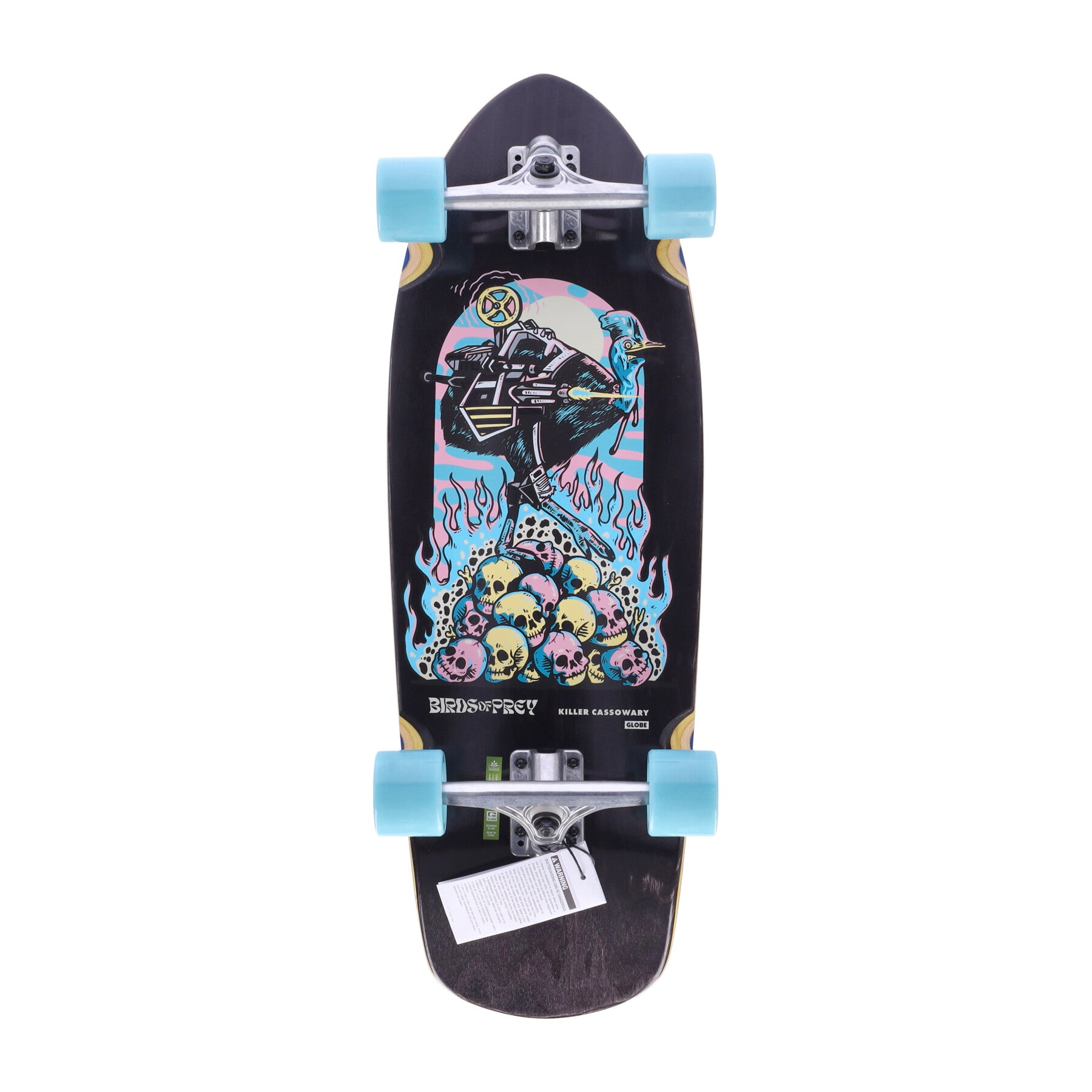 Skateboard Assemblato Uomo Stubby Black/teal