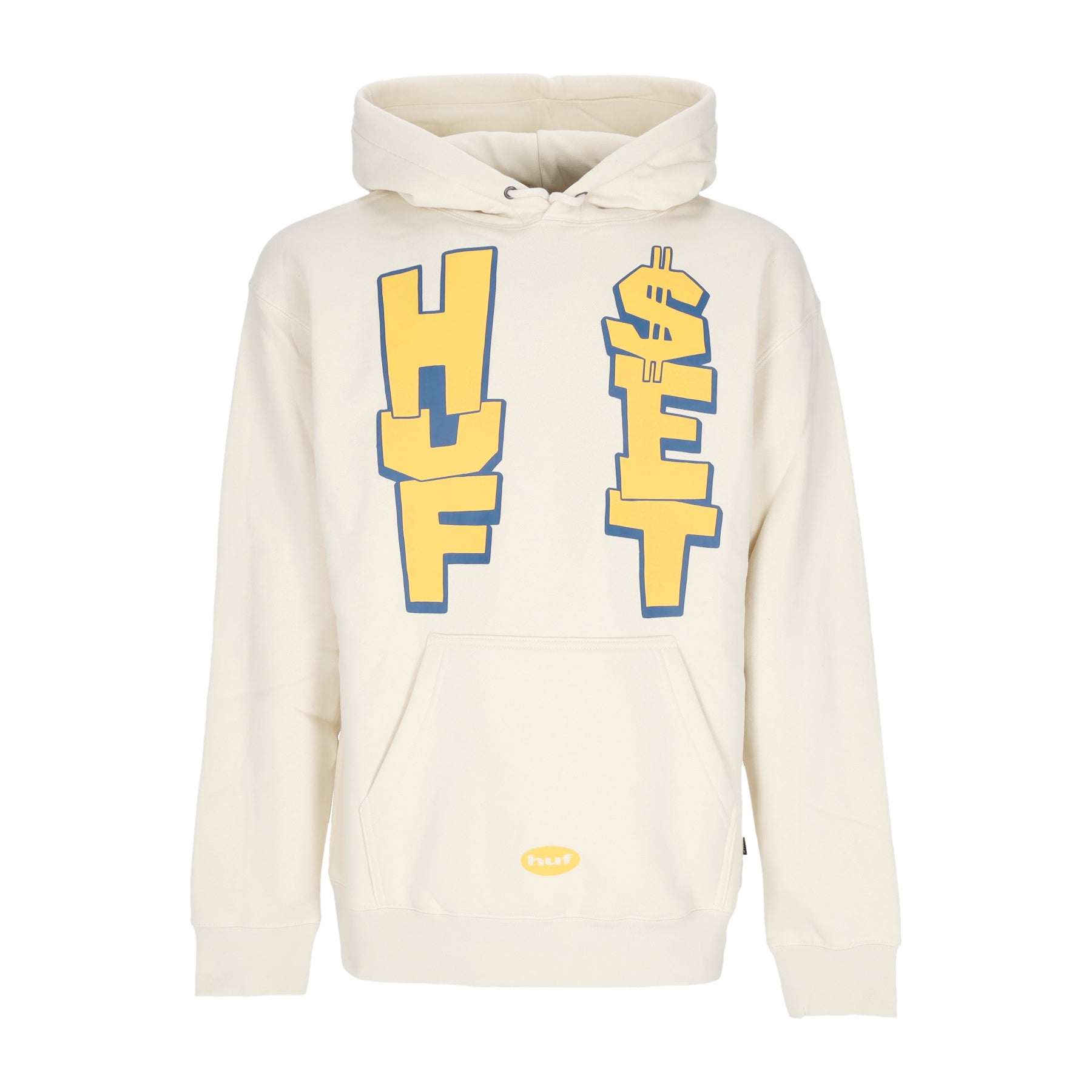 Huf, Felpa Cappuccio Uomo Anthem Po Hoodie, Bone